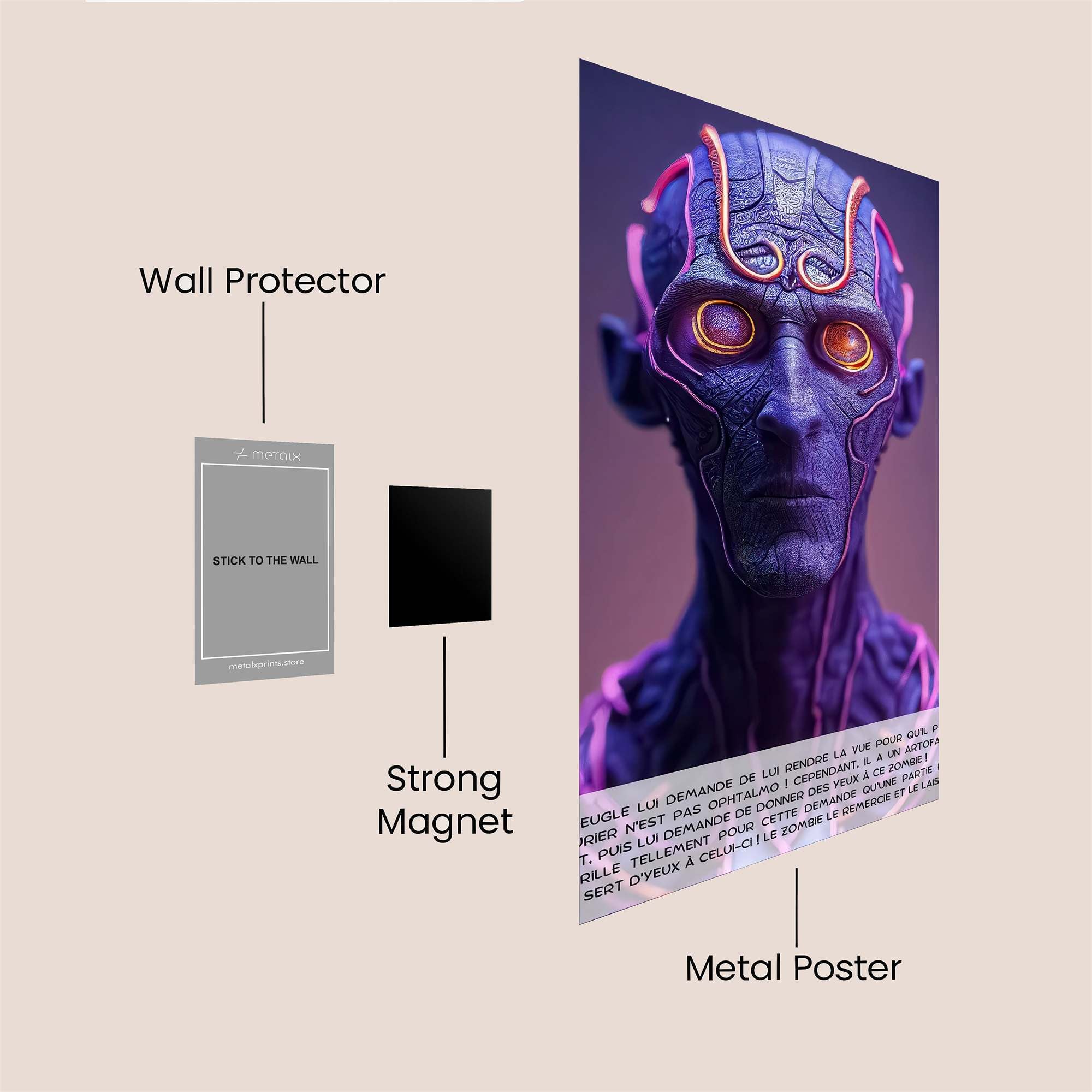 Shiva Majestic Safe Wall Magnetic / M