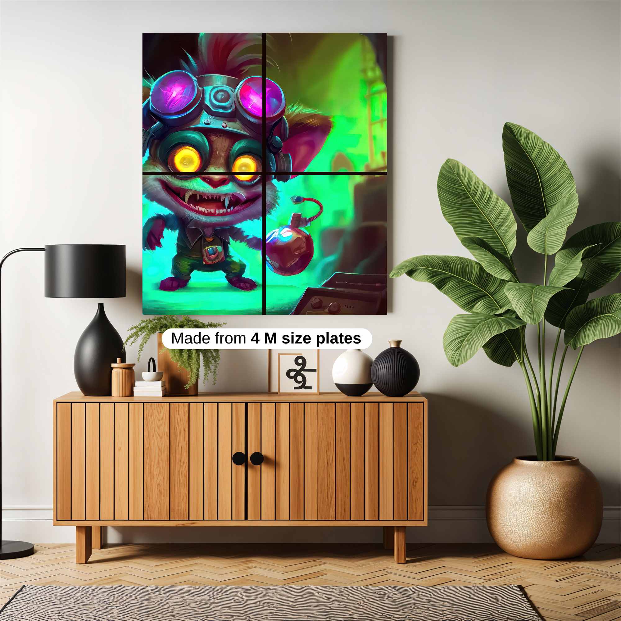 Teemo Mischievous Safe Wall Magnetic / M