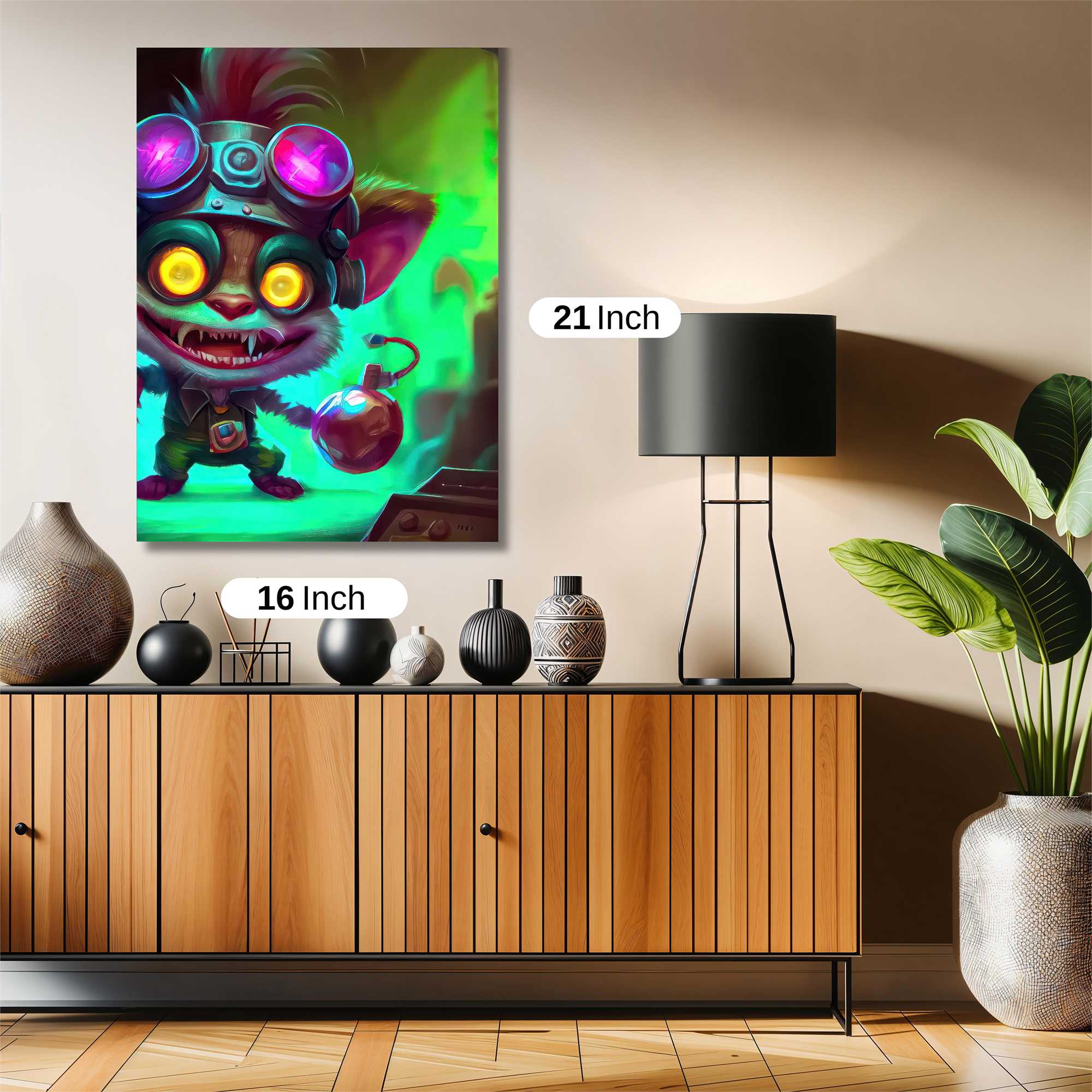 Teemo Mischievous Safe Wall Magnetic / M