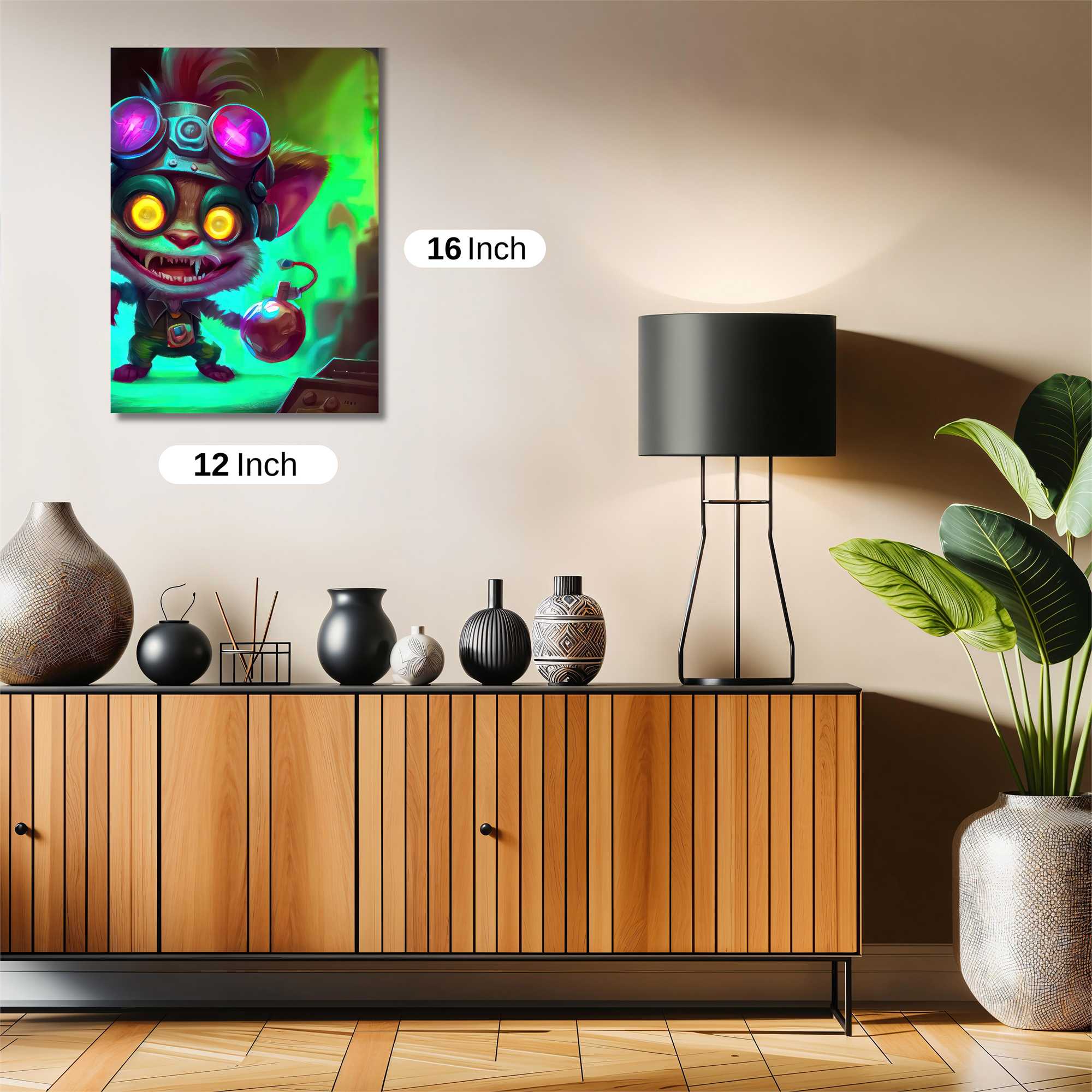 Teemo Mischievous Safe Wall Magnetic / M