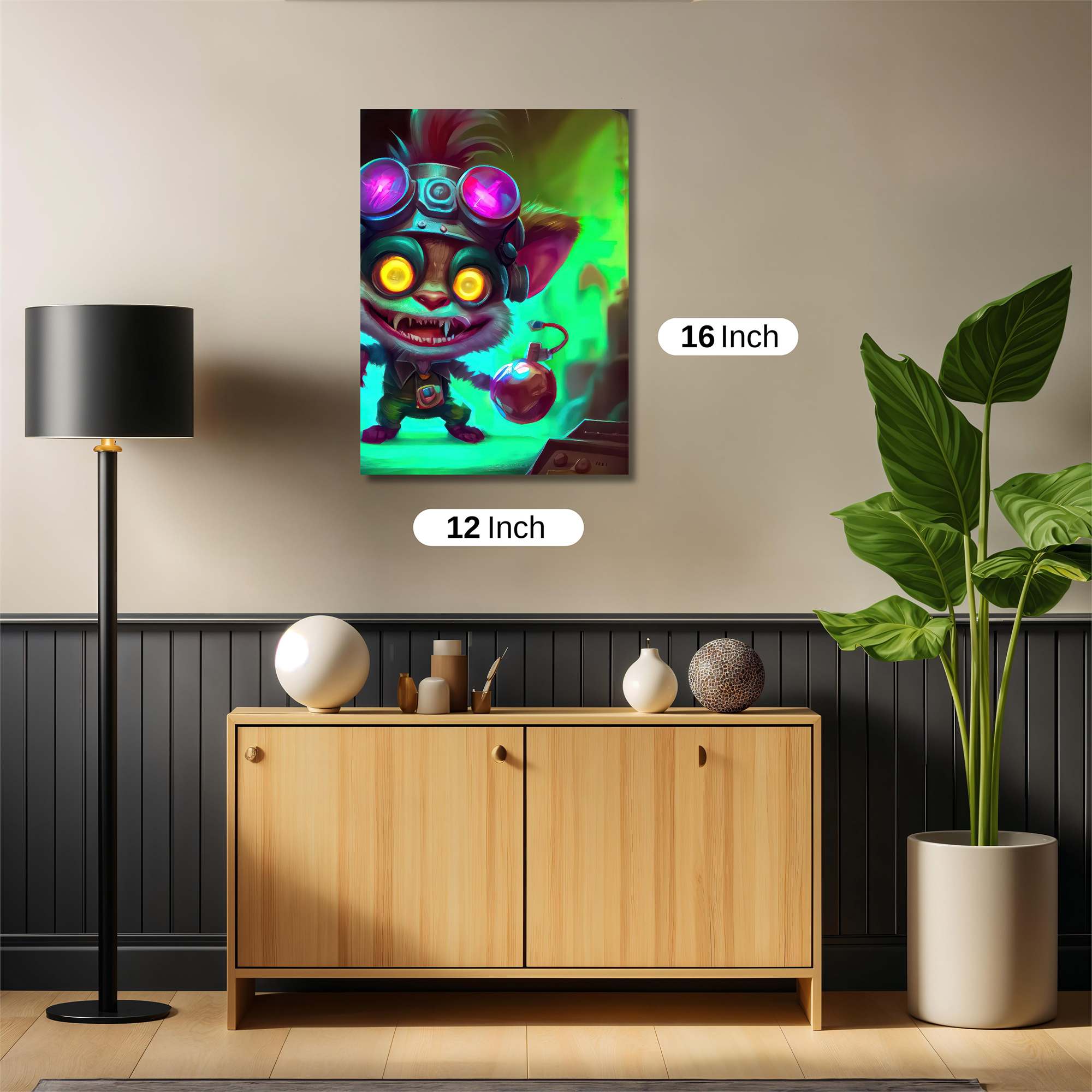 Teemo Mischievous Safe Wall Magnetic / M