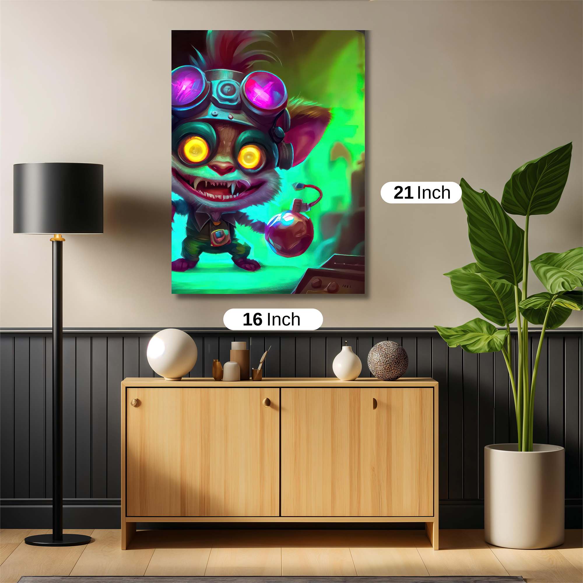 Teemo Mischievous Safe Wall Magnetic / M