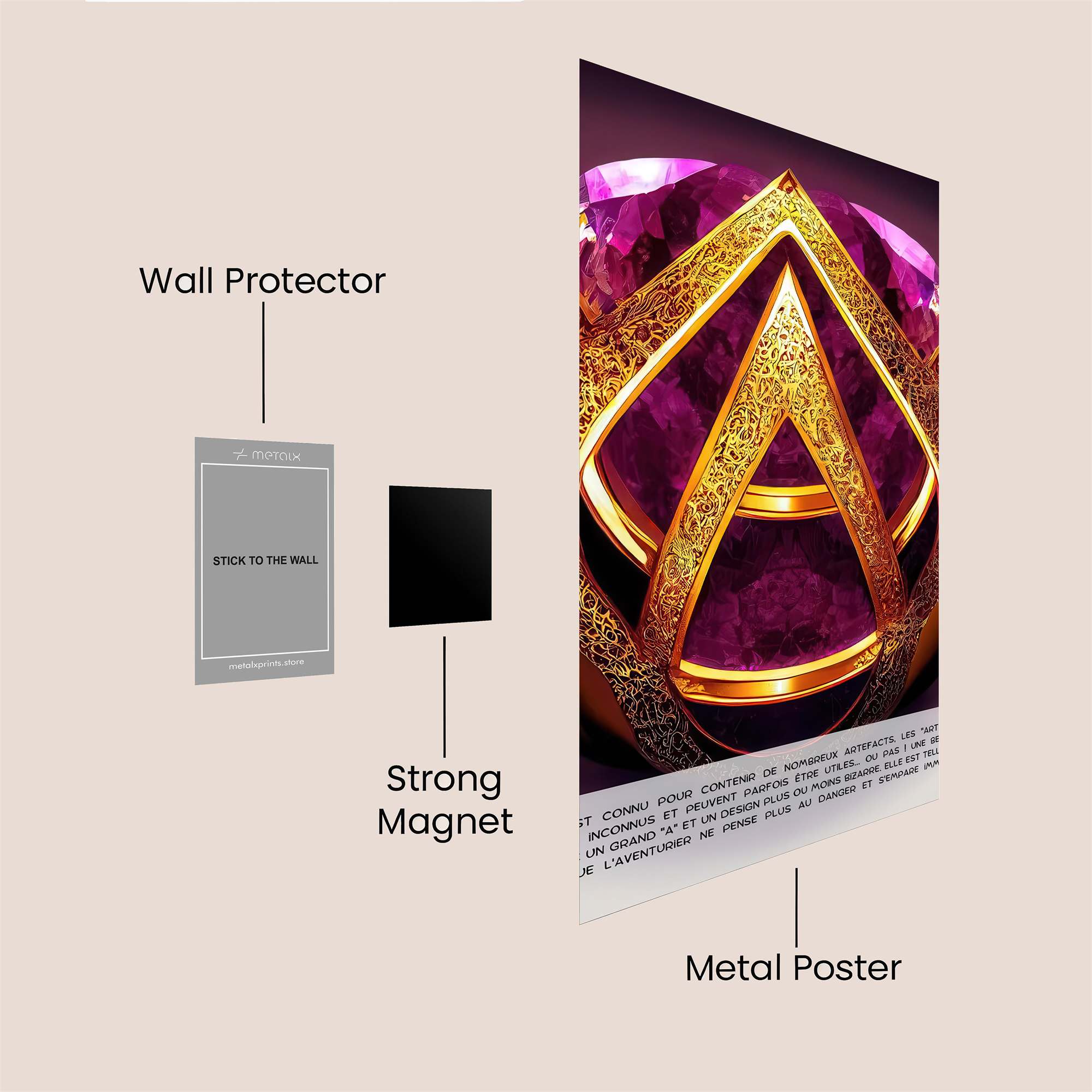 Ganesha Radiant Safe Wall Magnetic / M