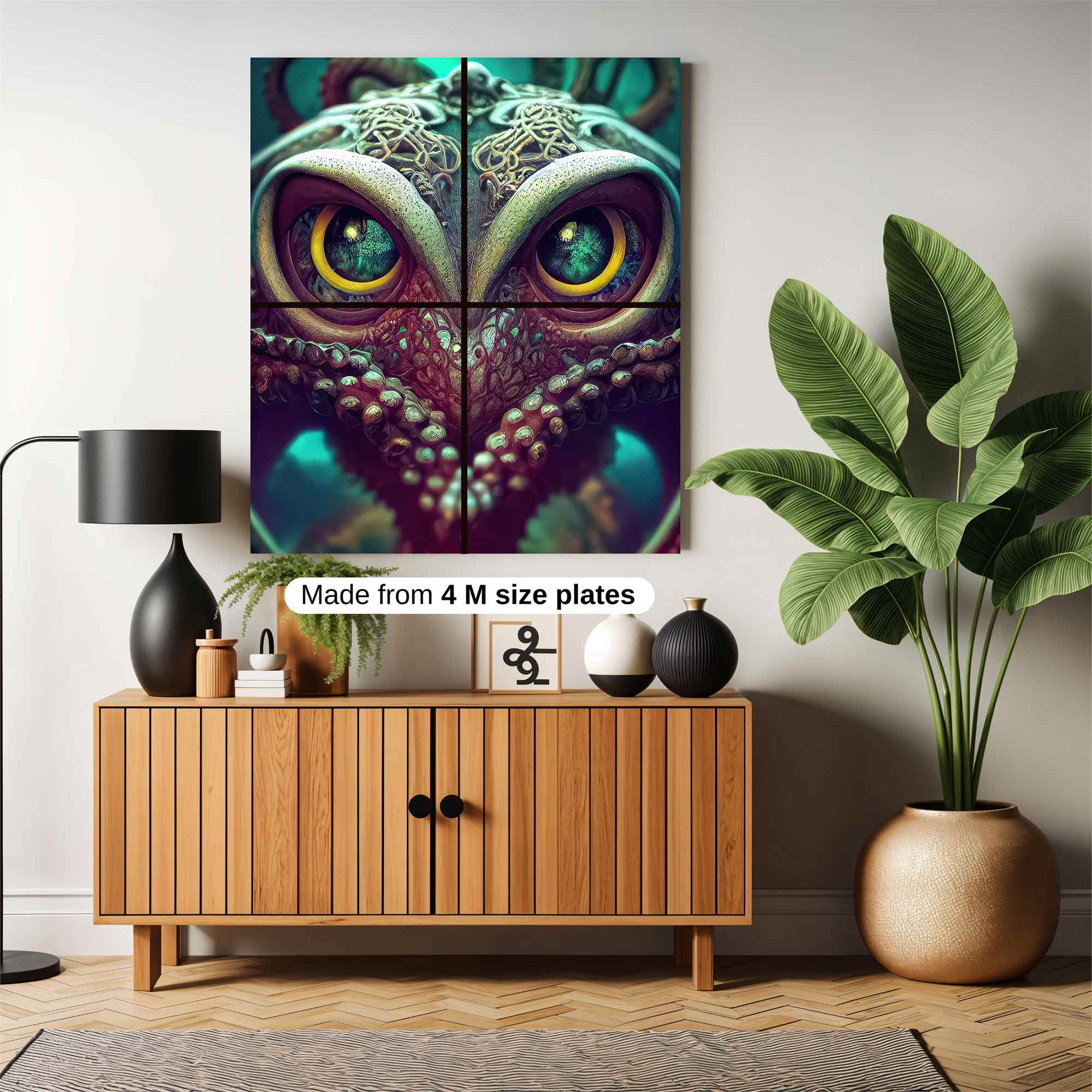 Octopus Enigma Safe Wall Magnetic / M