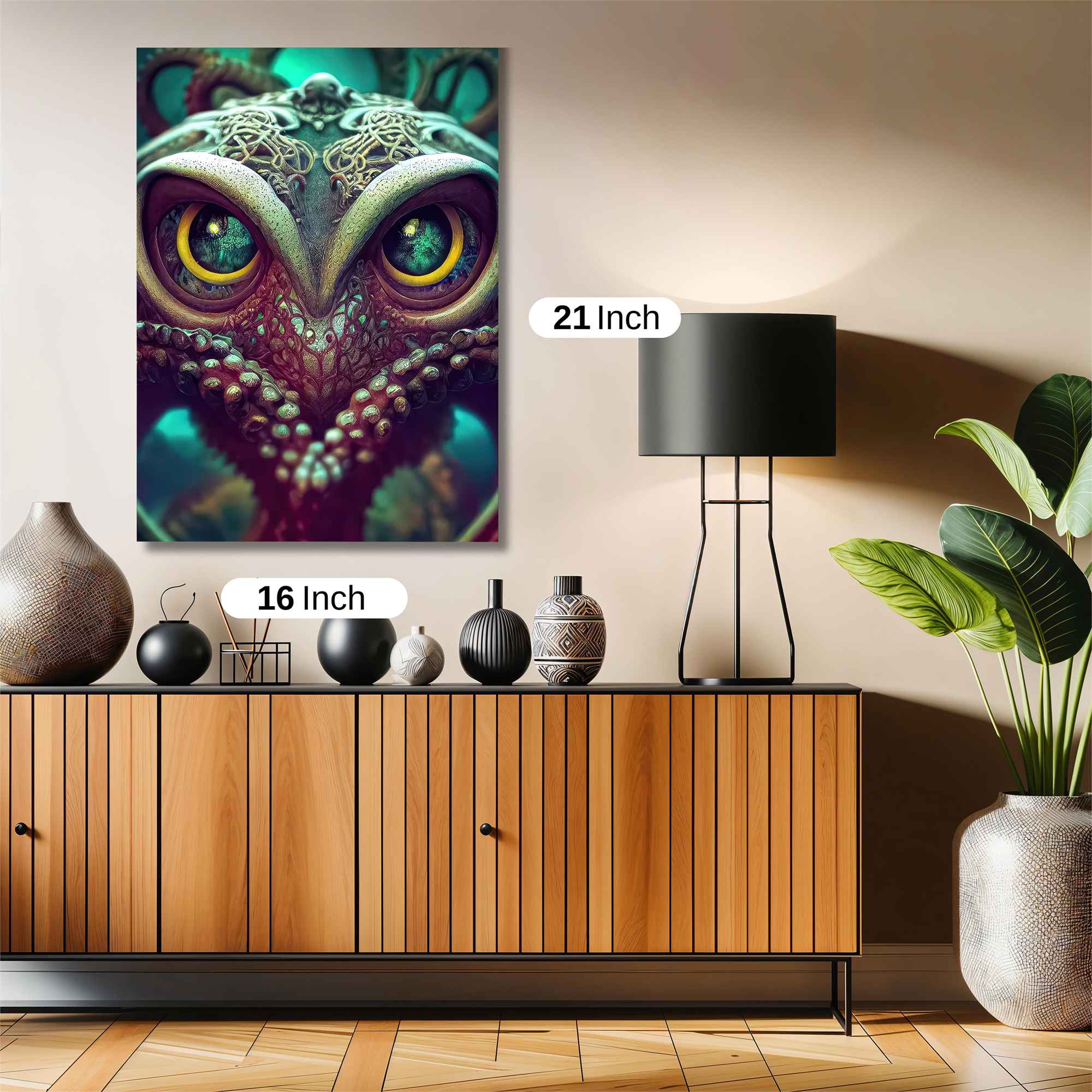 Octopus Enigma Safe Wall Magnetic / M