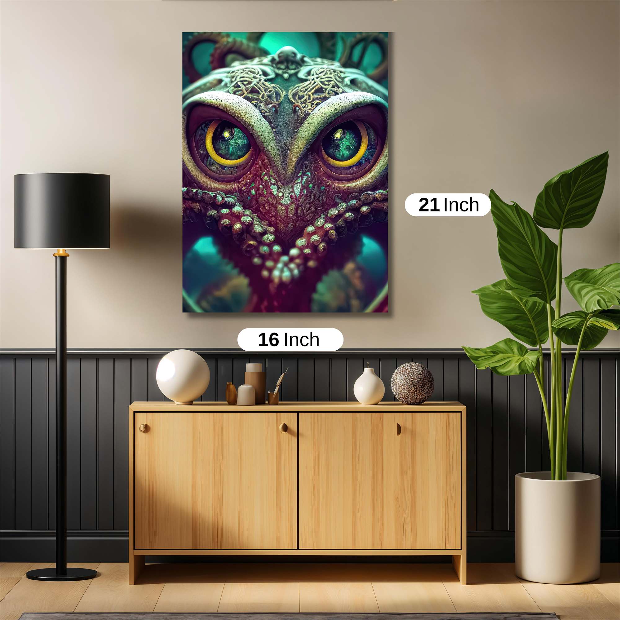 Octopus Enigma Safe Wall Magnetic / M