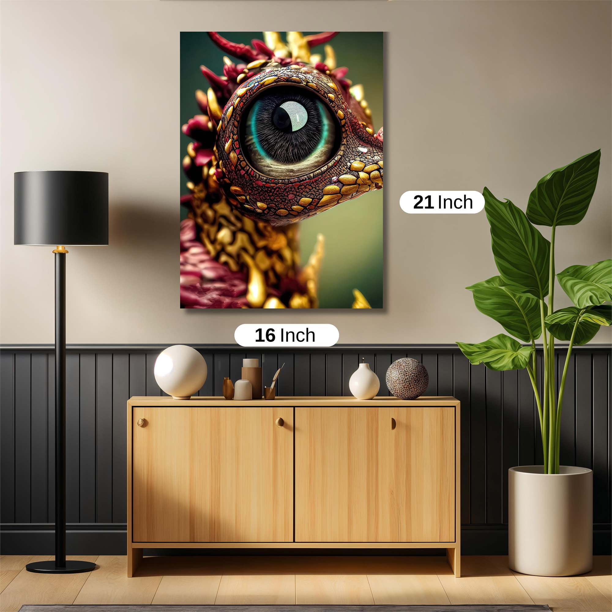 Dragon Whimsy Safe Wall Magnetic / M