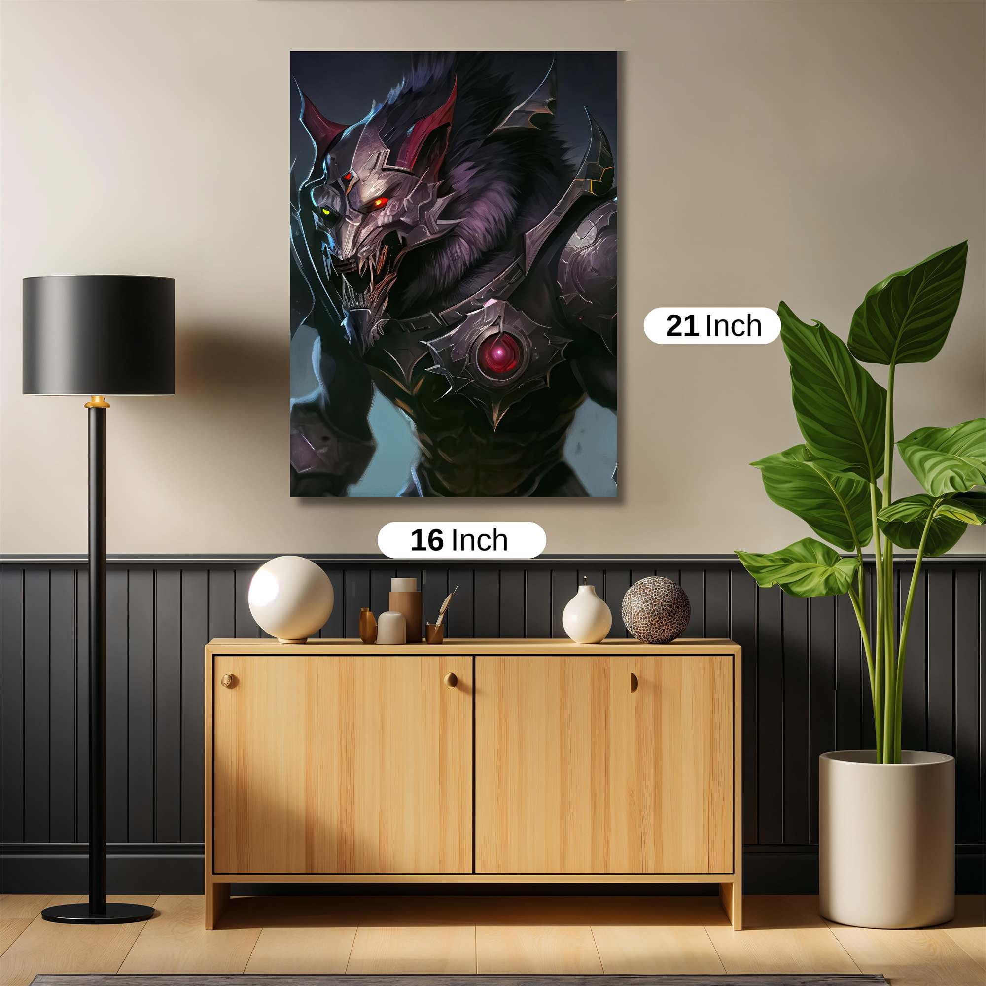 Warbeast Savage Safe Wall Magnetic / M
