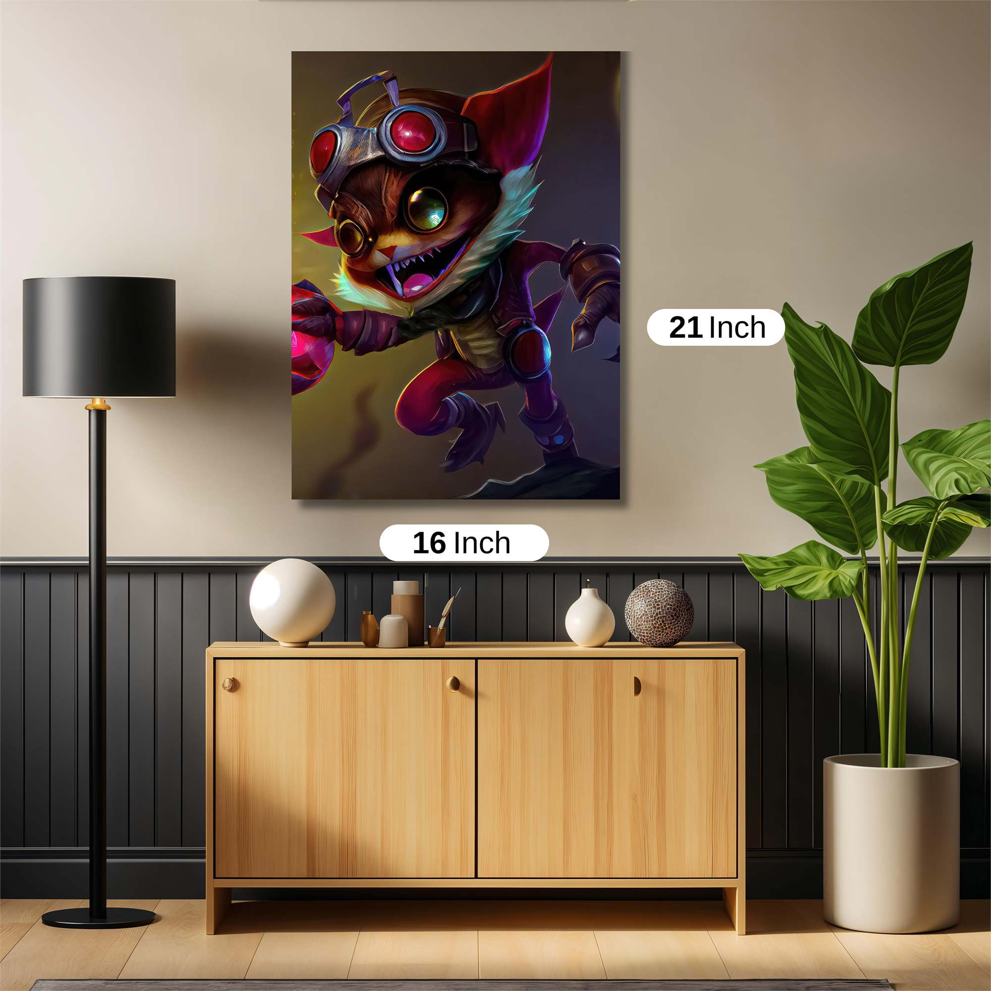 Teemo Mischief Safe Wall Magnetic / M