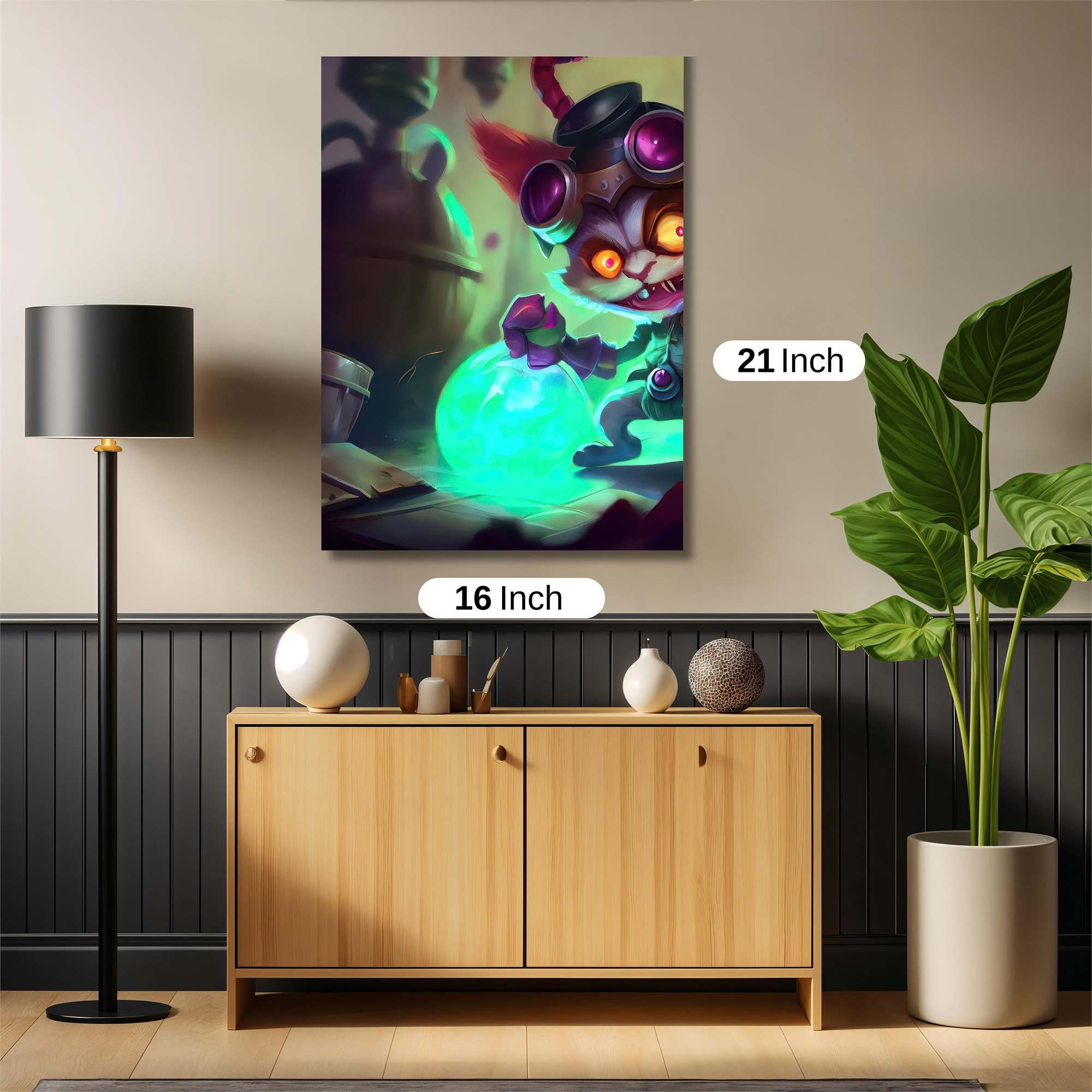 Ziggs Mischievous Safe Wall Magnetic / M