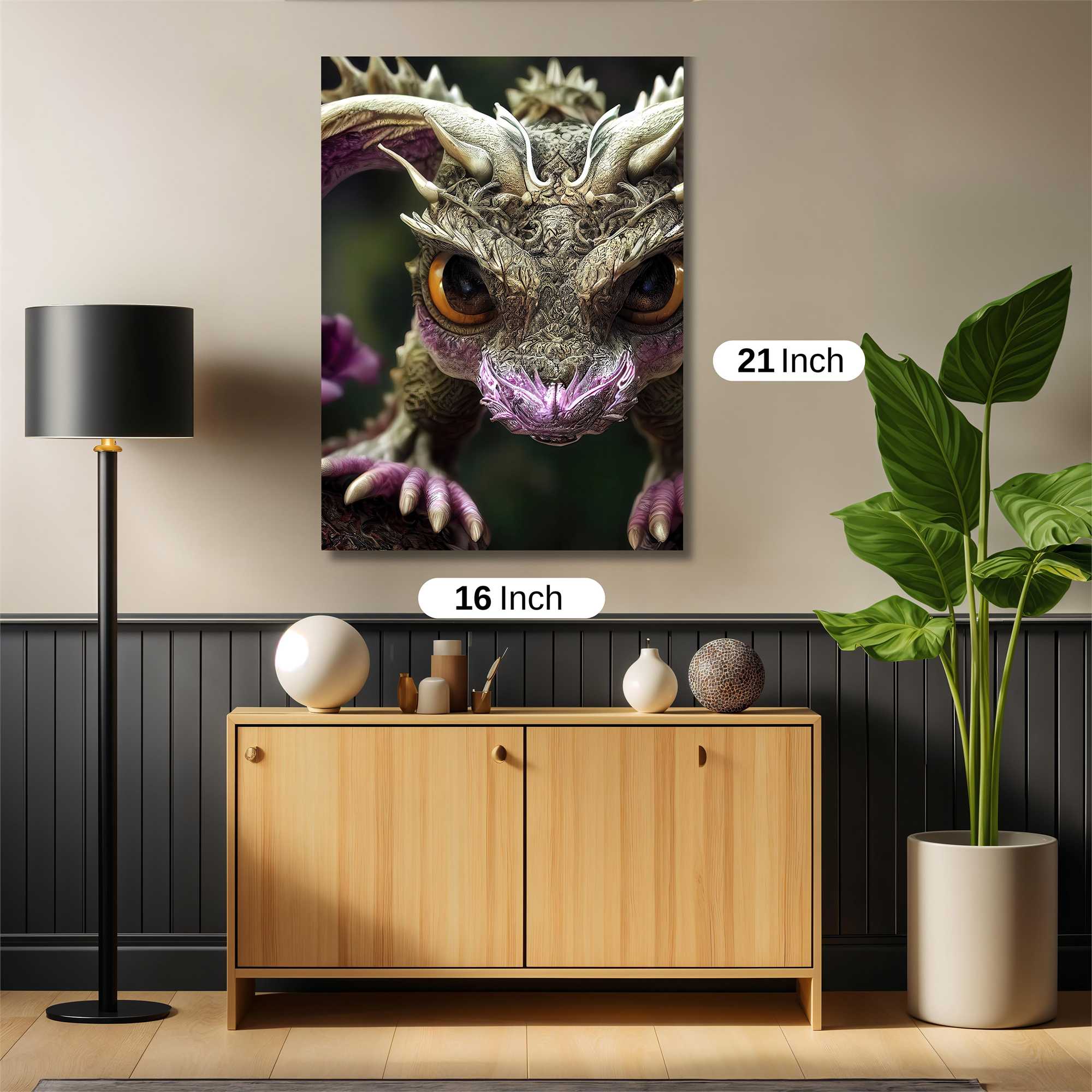 Dragon Whimsy Safe Wall Magnetic / M