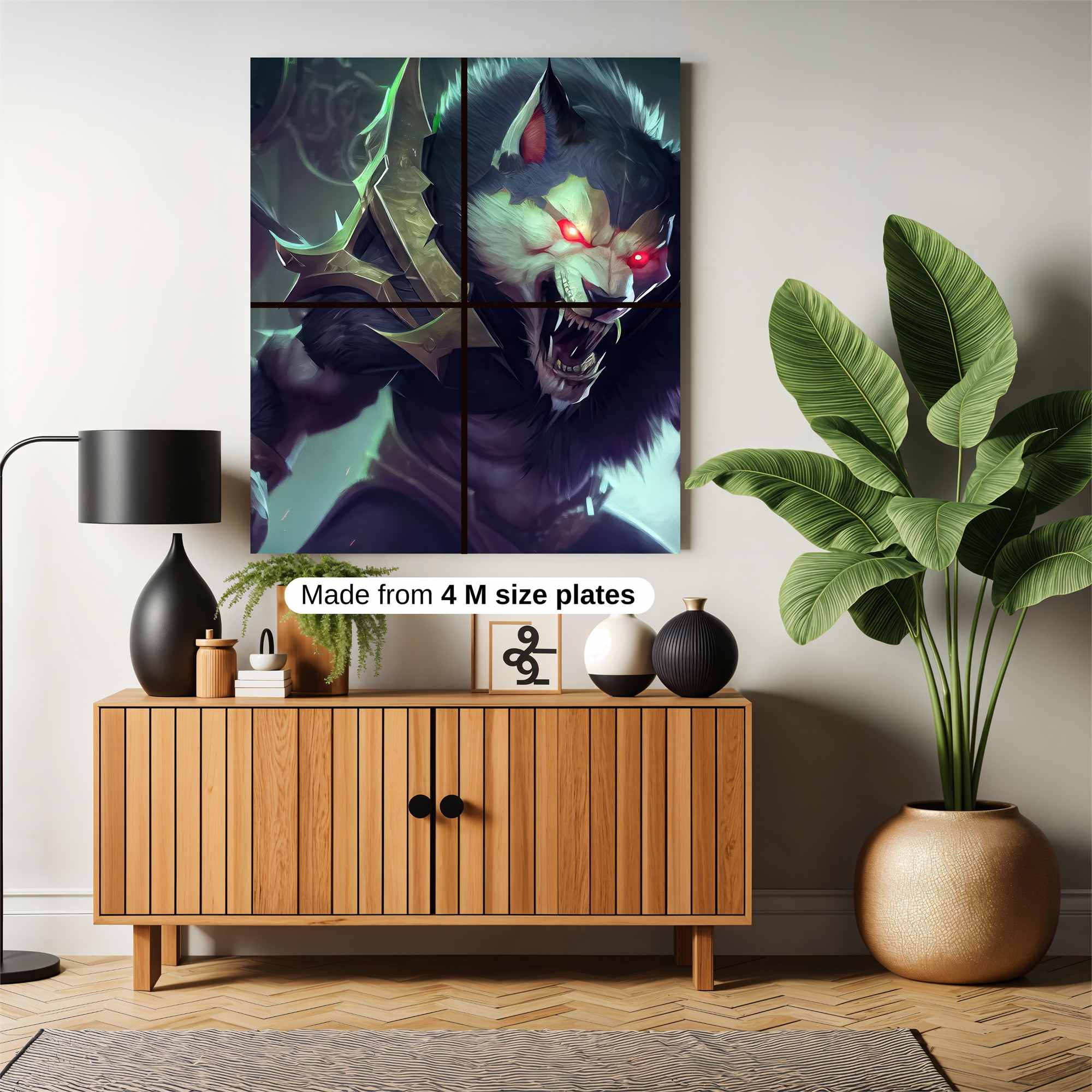 Warwolf Ferocity Safe Wall Magnetic / M