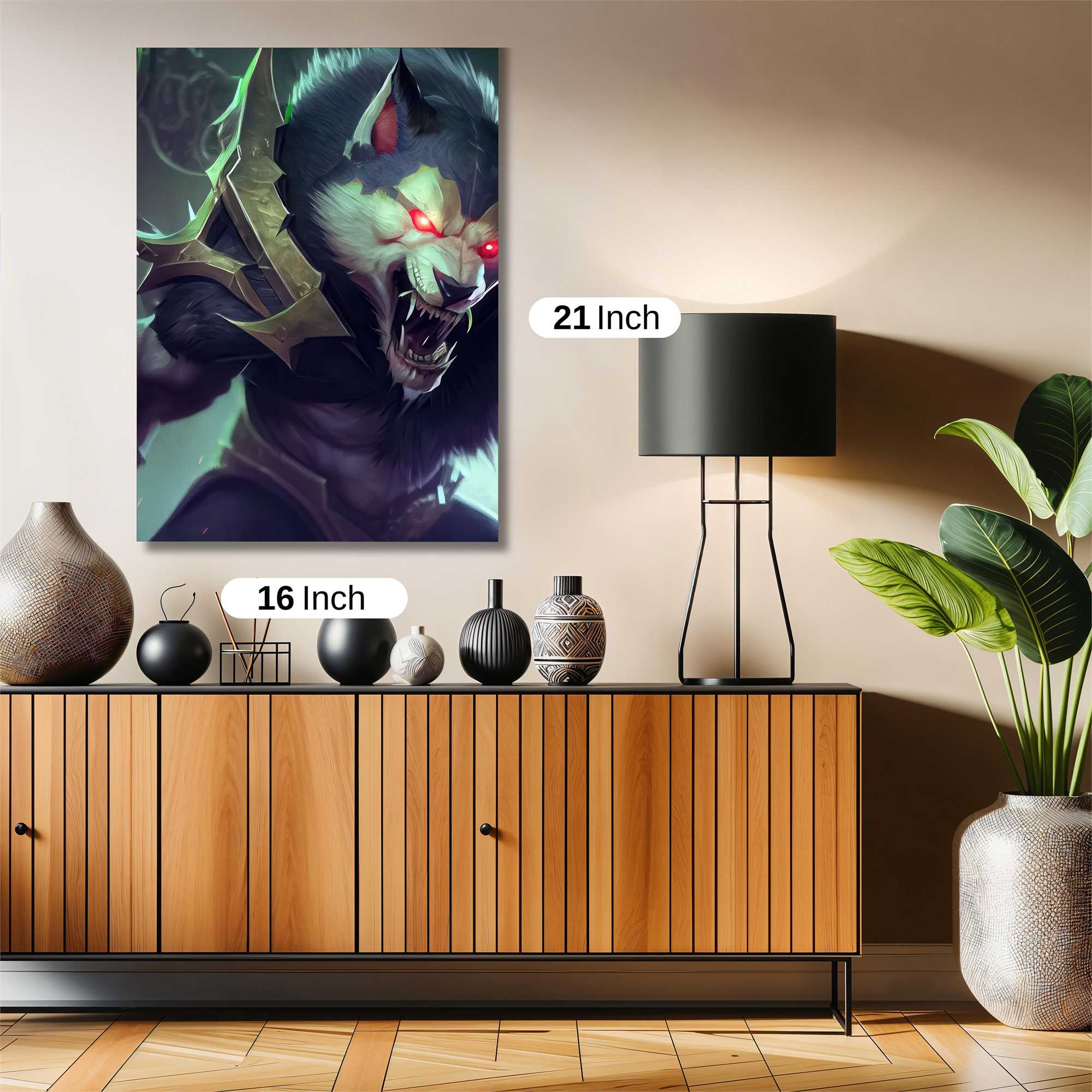 Warwolf Ferocity Safe Wall Magnetic / M