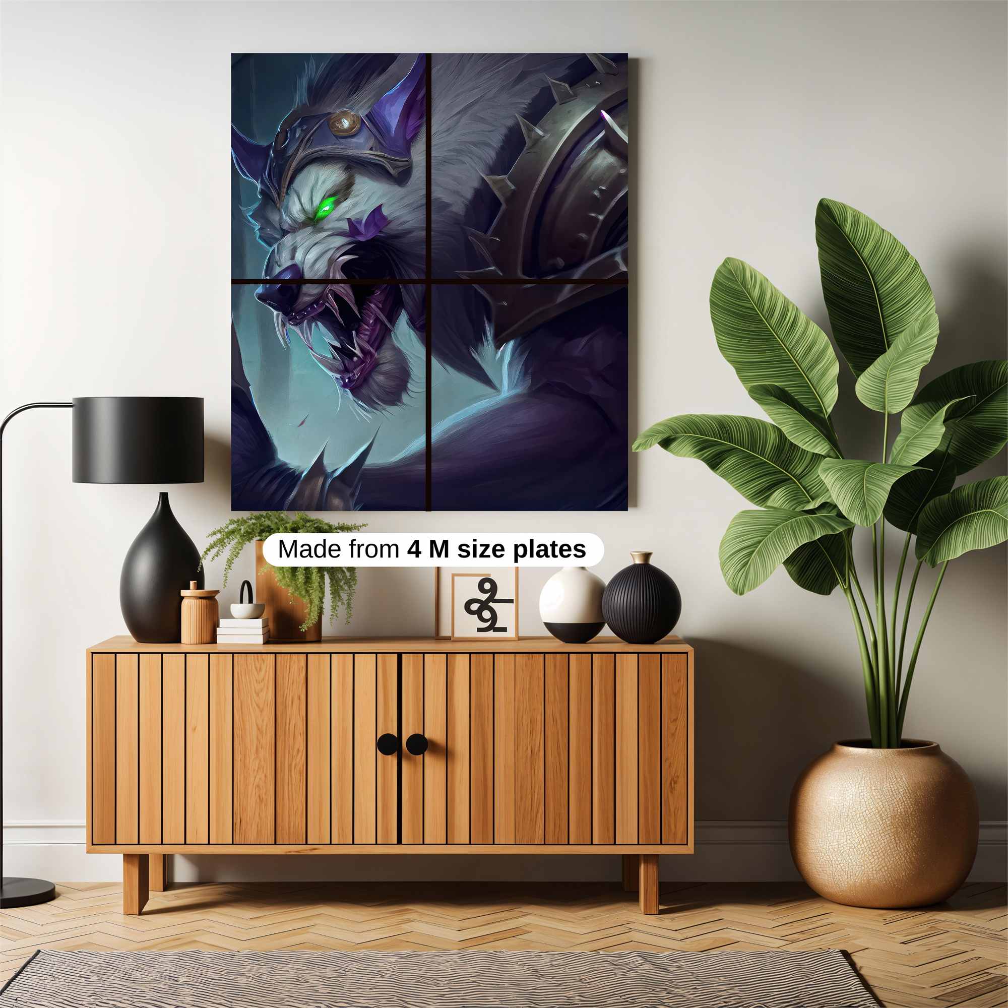 Warwolf Ferocious Safe Wall Magnetic / M