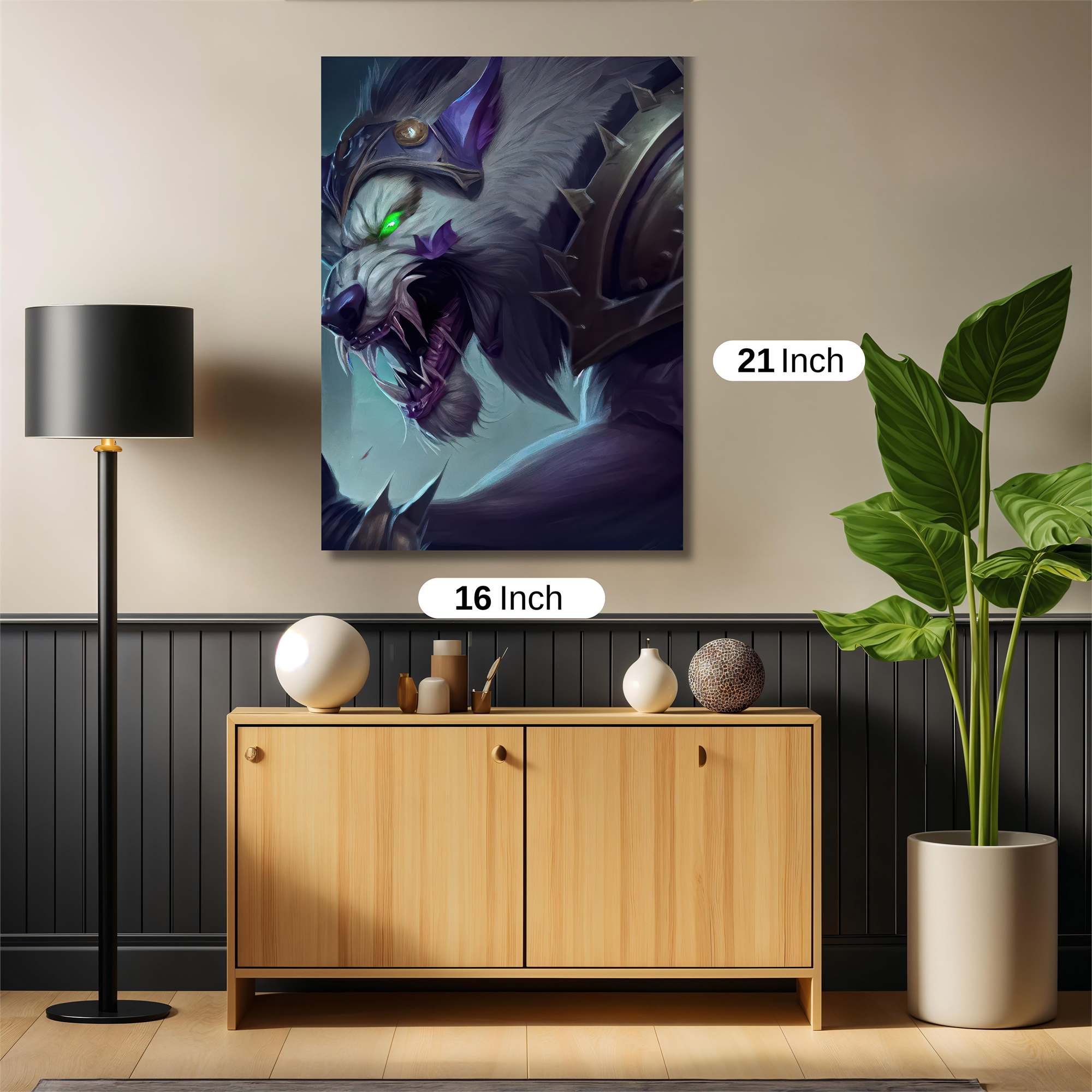 Warwolf Ferocious Safe Wall Magnetic / M