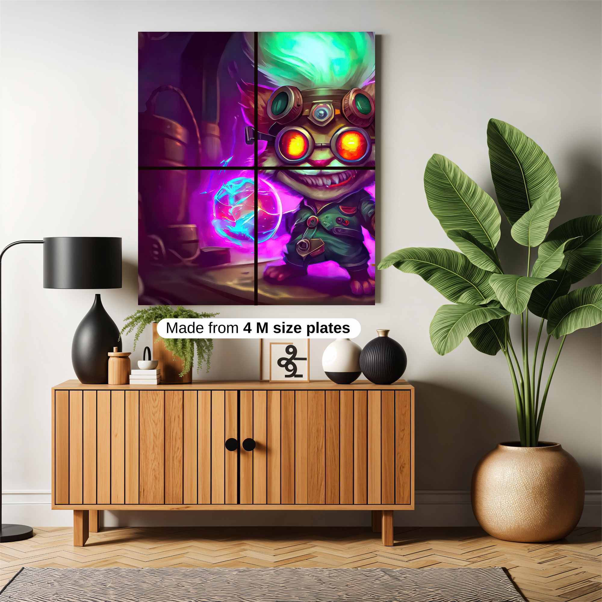 Heimerdinger Quirky Safe Wall Magnetic / M