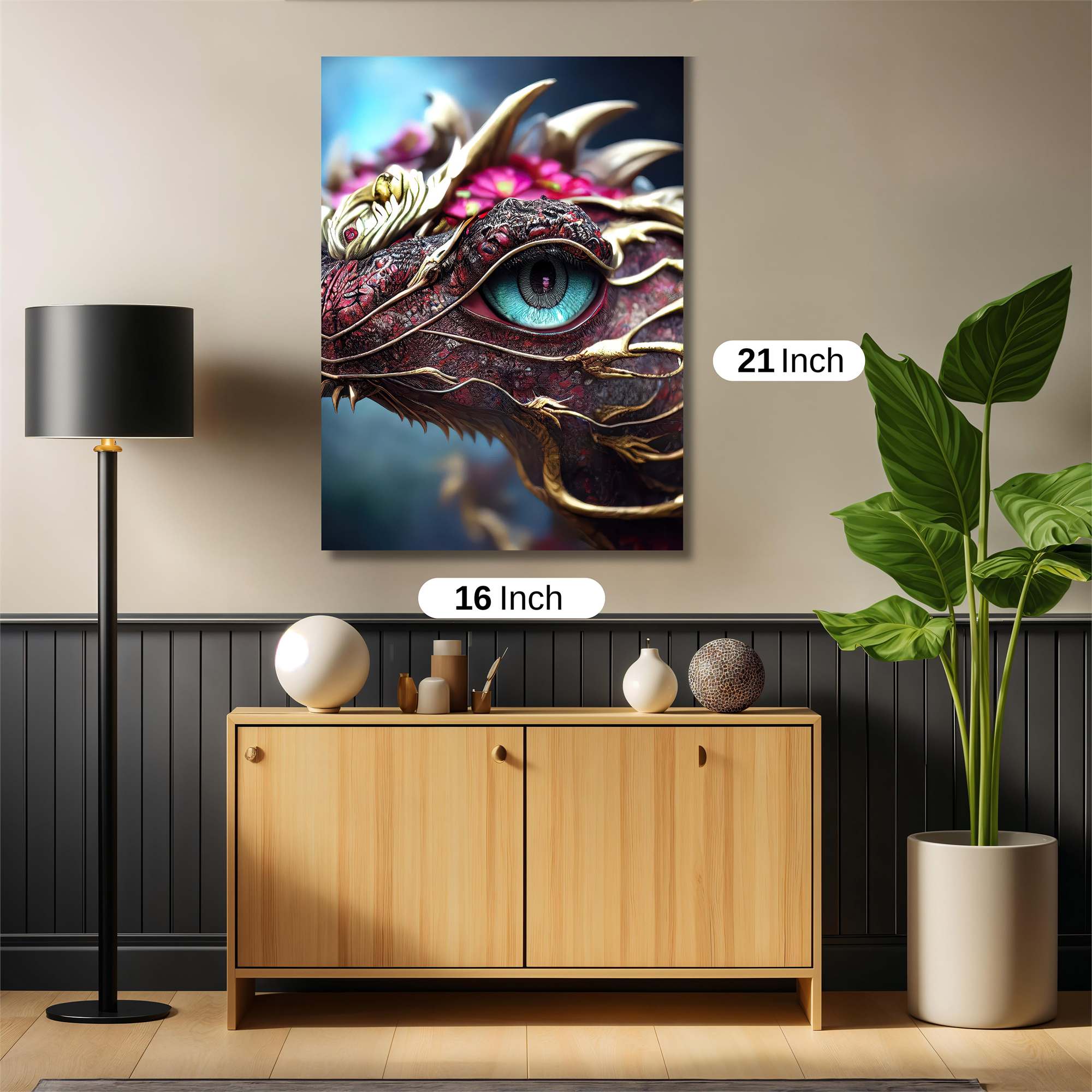 Dragon Serenity Safe Wall Magnetic / M