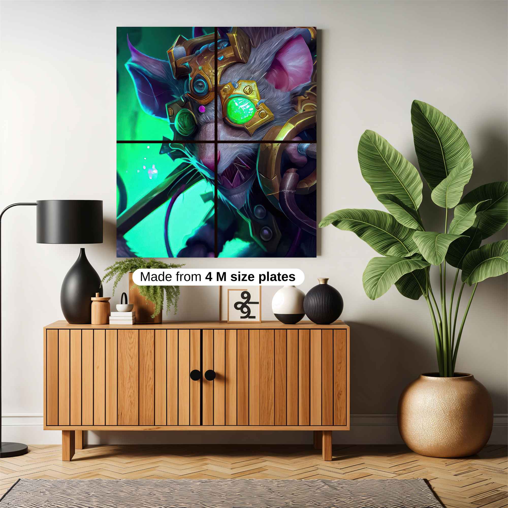 Mouse Mechanic Safe Wall Magnetic / M