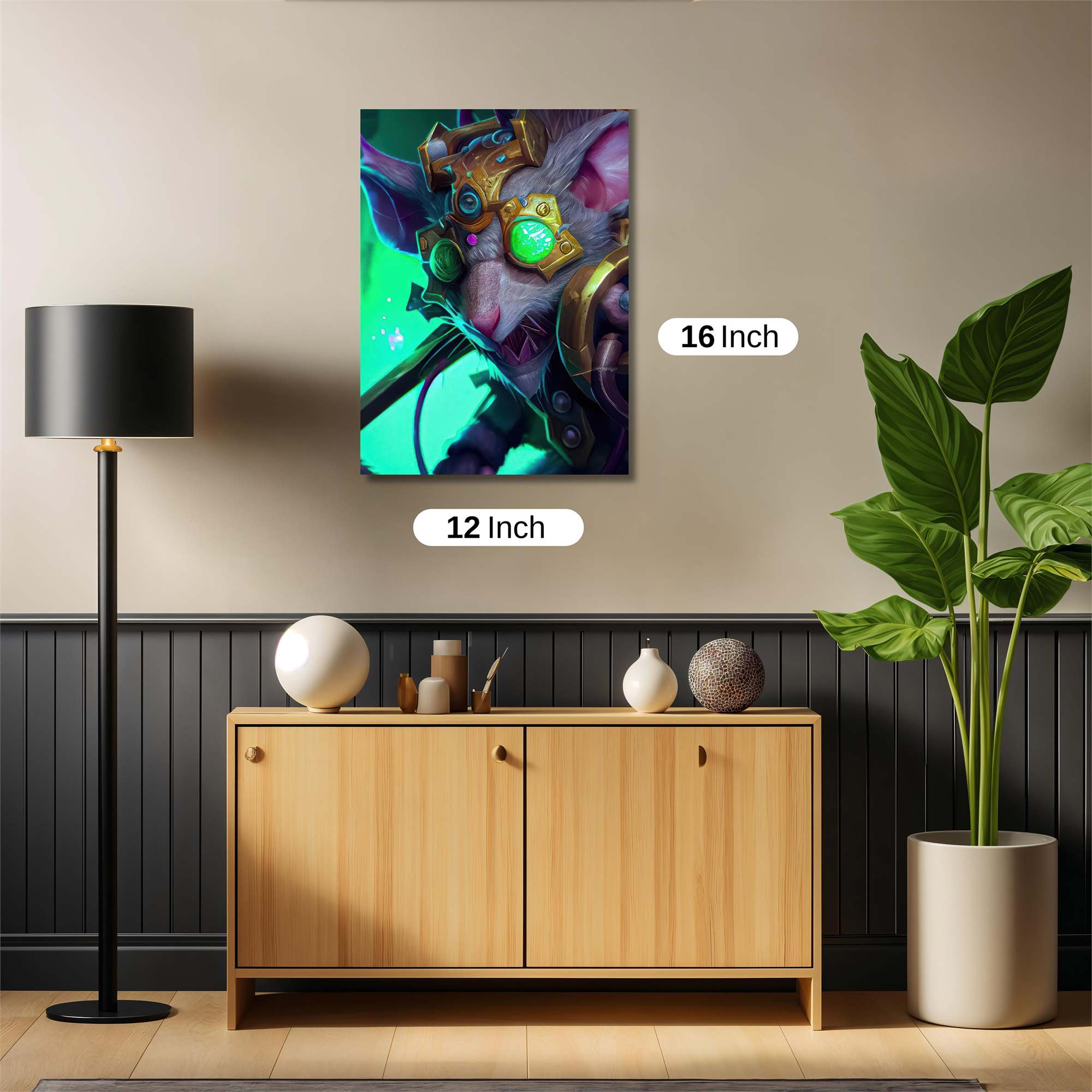 Mouse Mechanic Safe Wall Magnetic / M