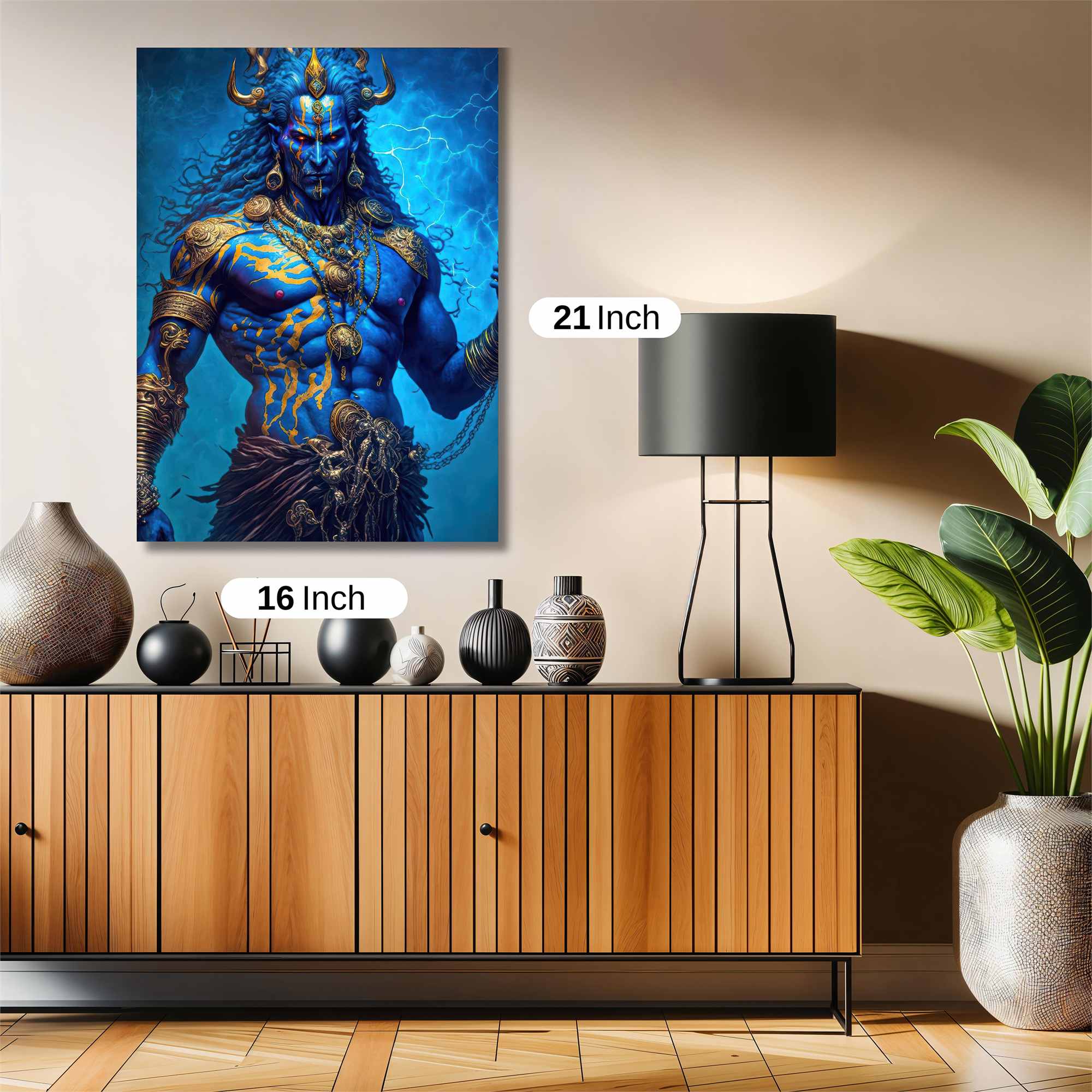 Shiva Thunderous Safe Wall Magnetic / M