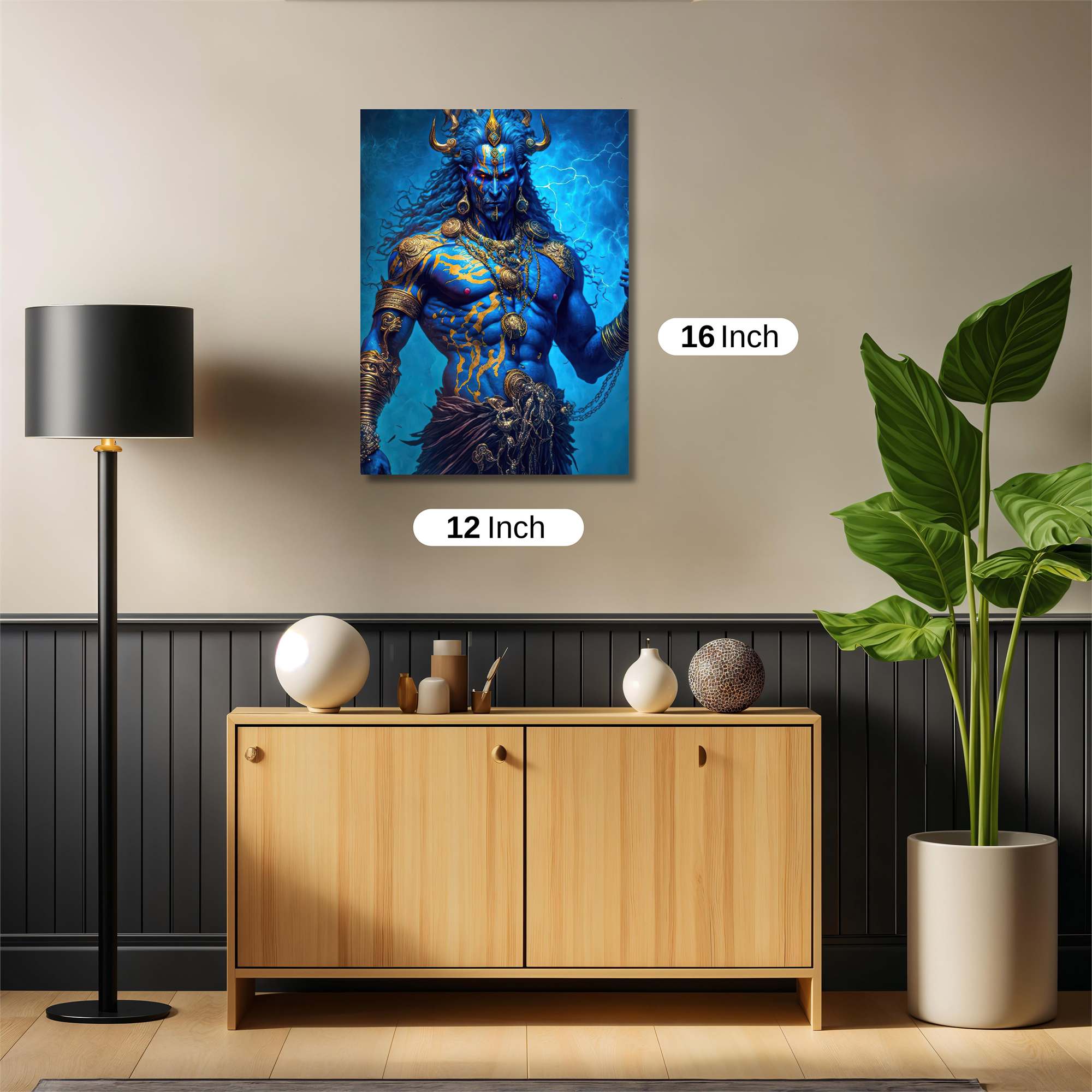 Shiva Thunderous Safe Wall Magnetic / M