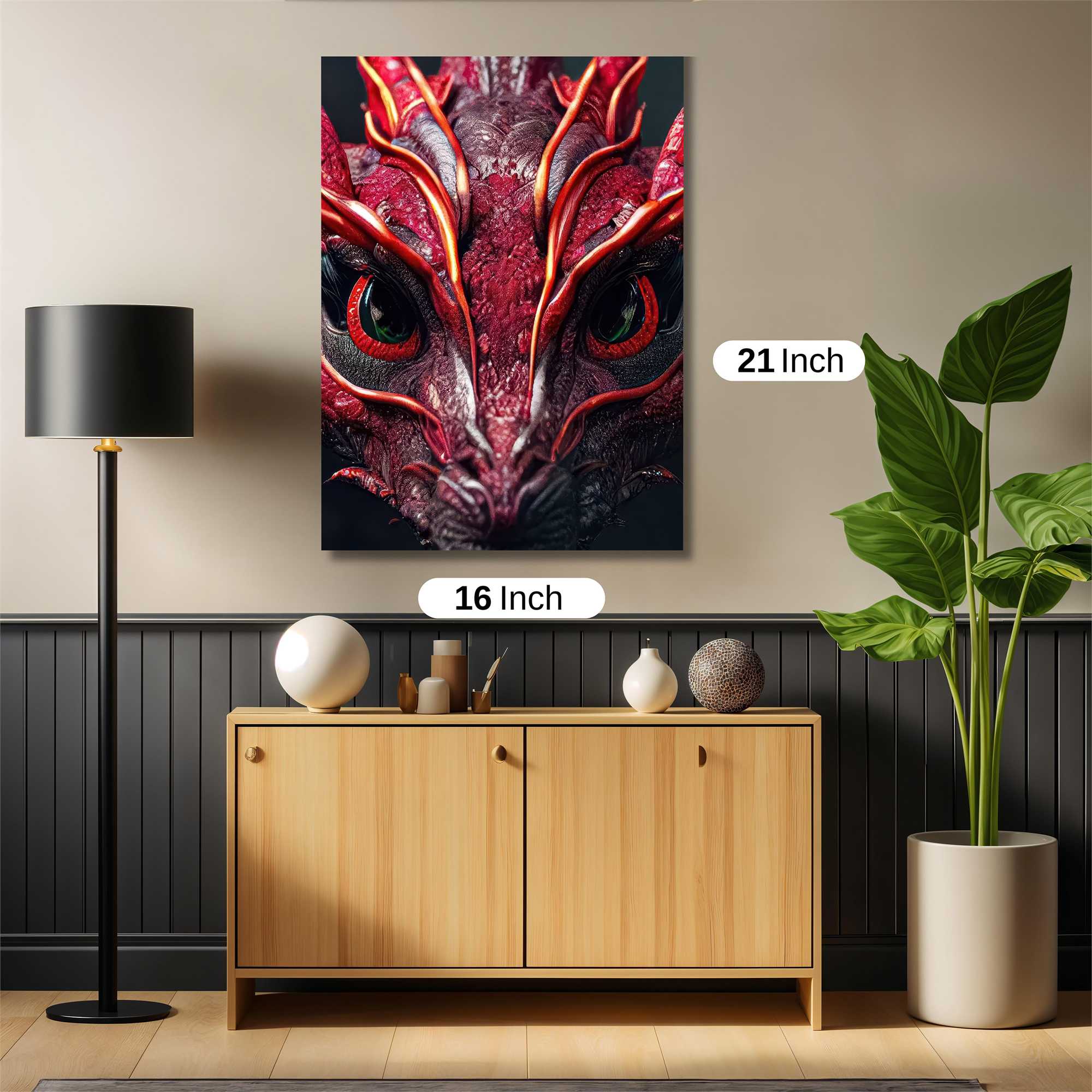 Dragon Fierce Safe Wall Magnetic / M