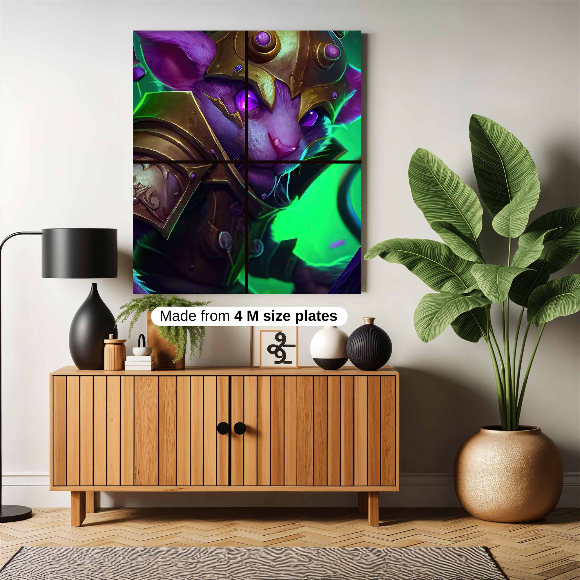 Knightly Whimsy Safe Wall Magnetic / M