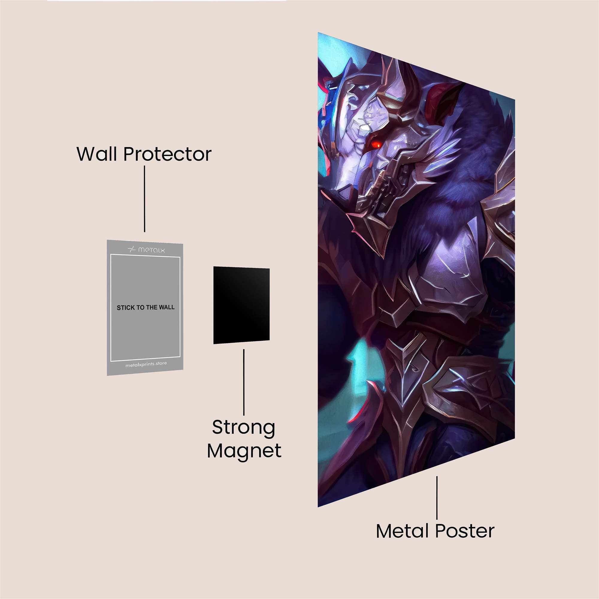 Werewolf Valor Safe Wall Magnetic / M