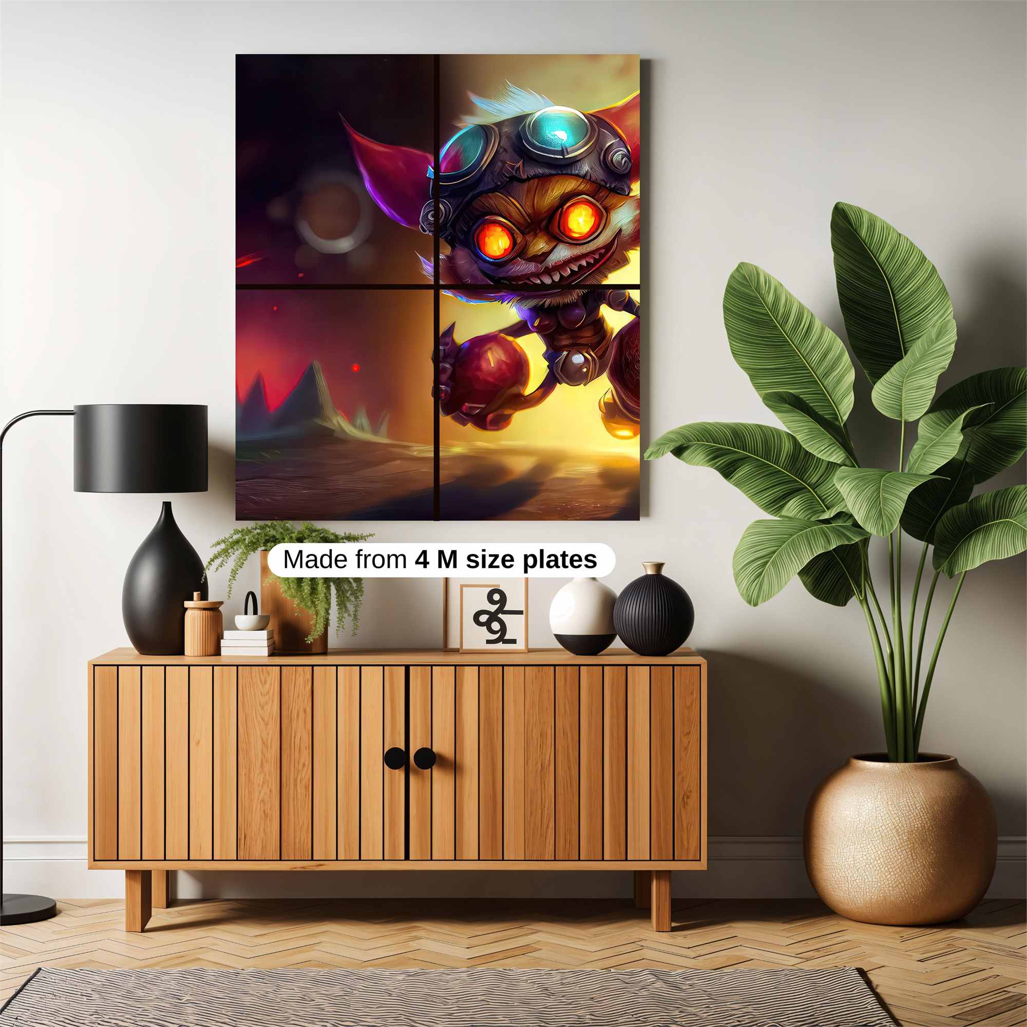 Teemo Terrifying Safe Wall Magnetic / M