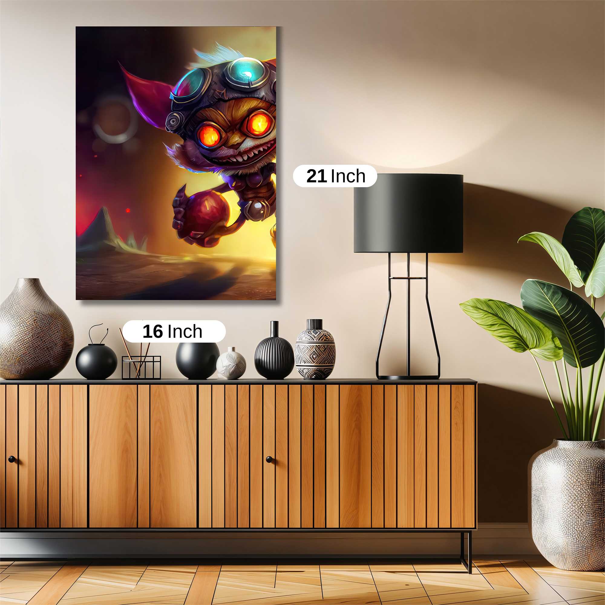 Teemo Terrifying Safe Wall Magnetic / M