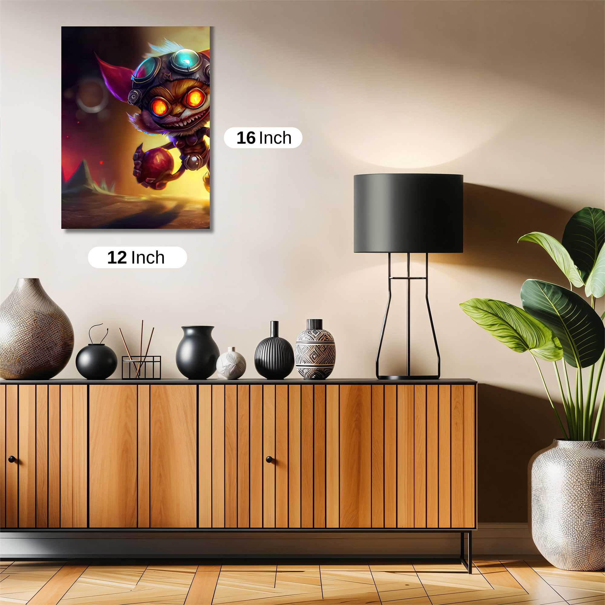 Teemo Terrifying Safe Wall Magnetic / M