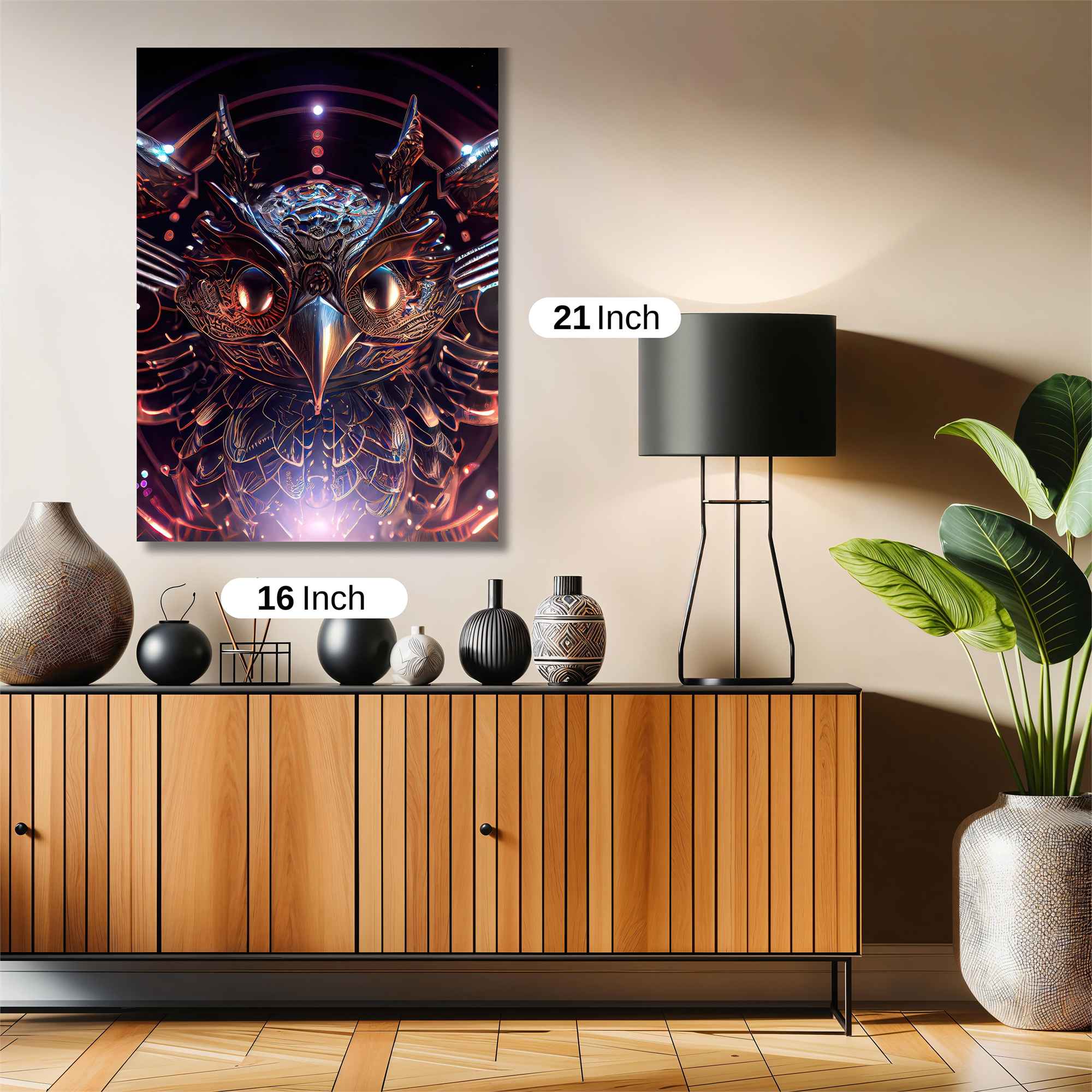 Owl Enigma Safe Wall Magnetic / M