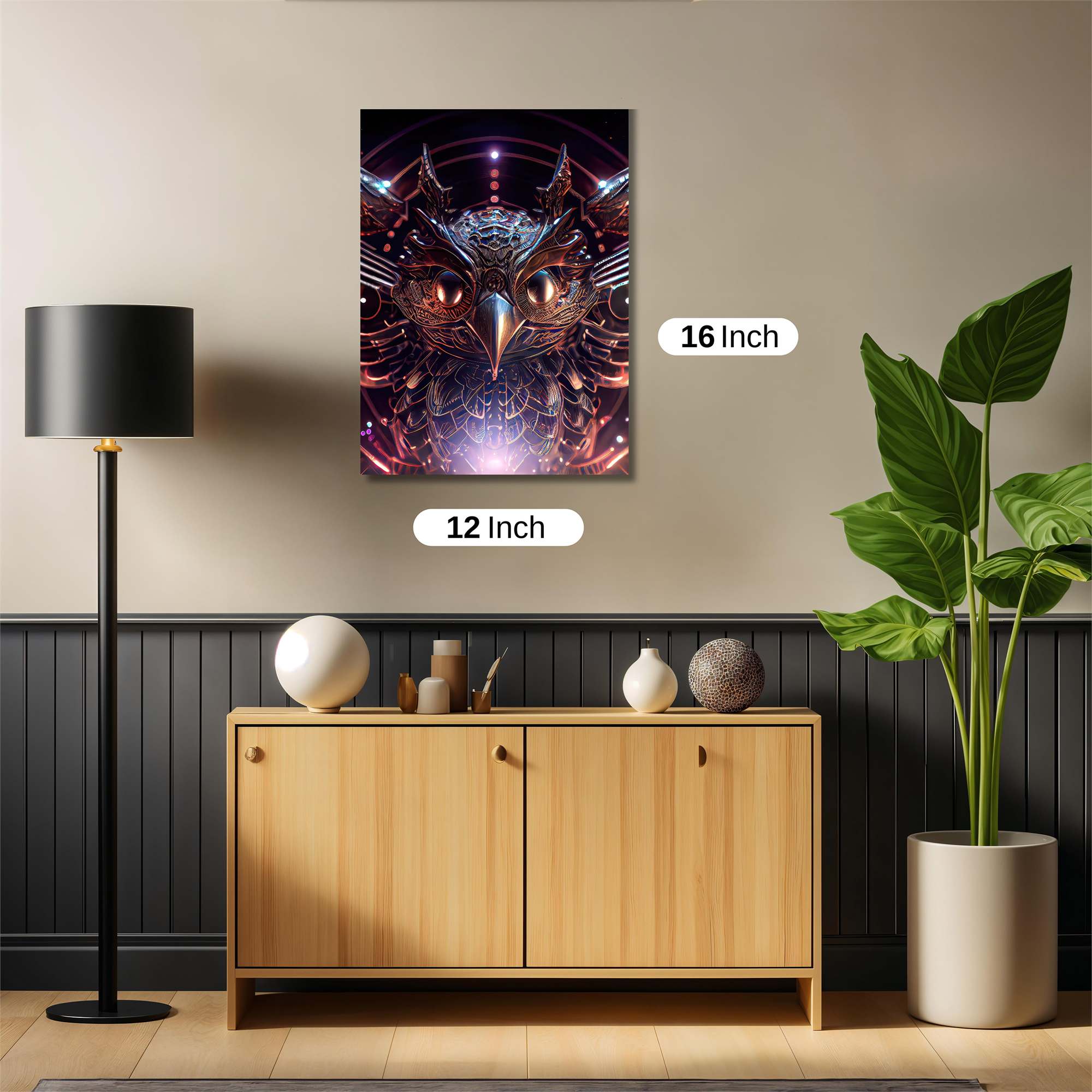 Owl Enigma Safe Wall Magnetic / M