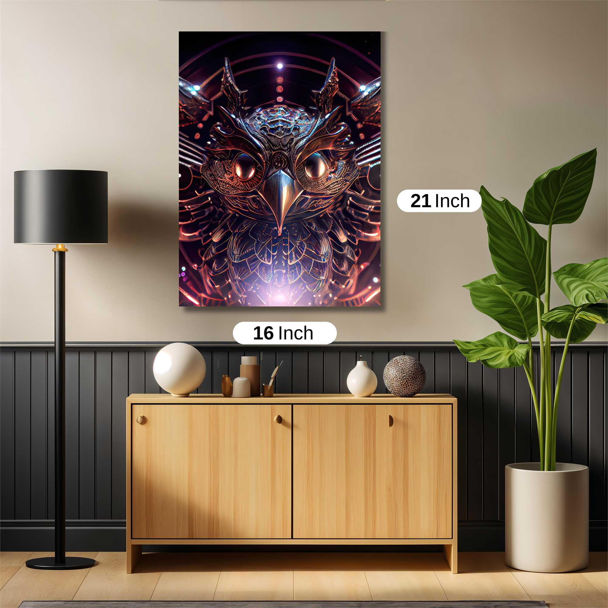 Owl Enigma Safe Wall Magnetic / M