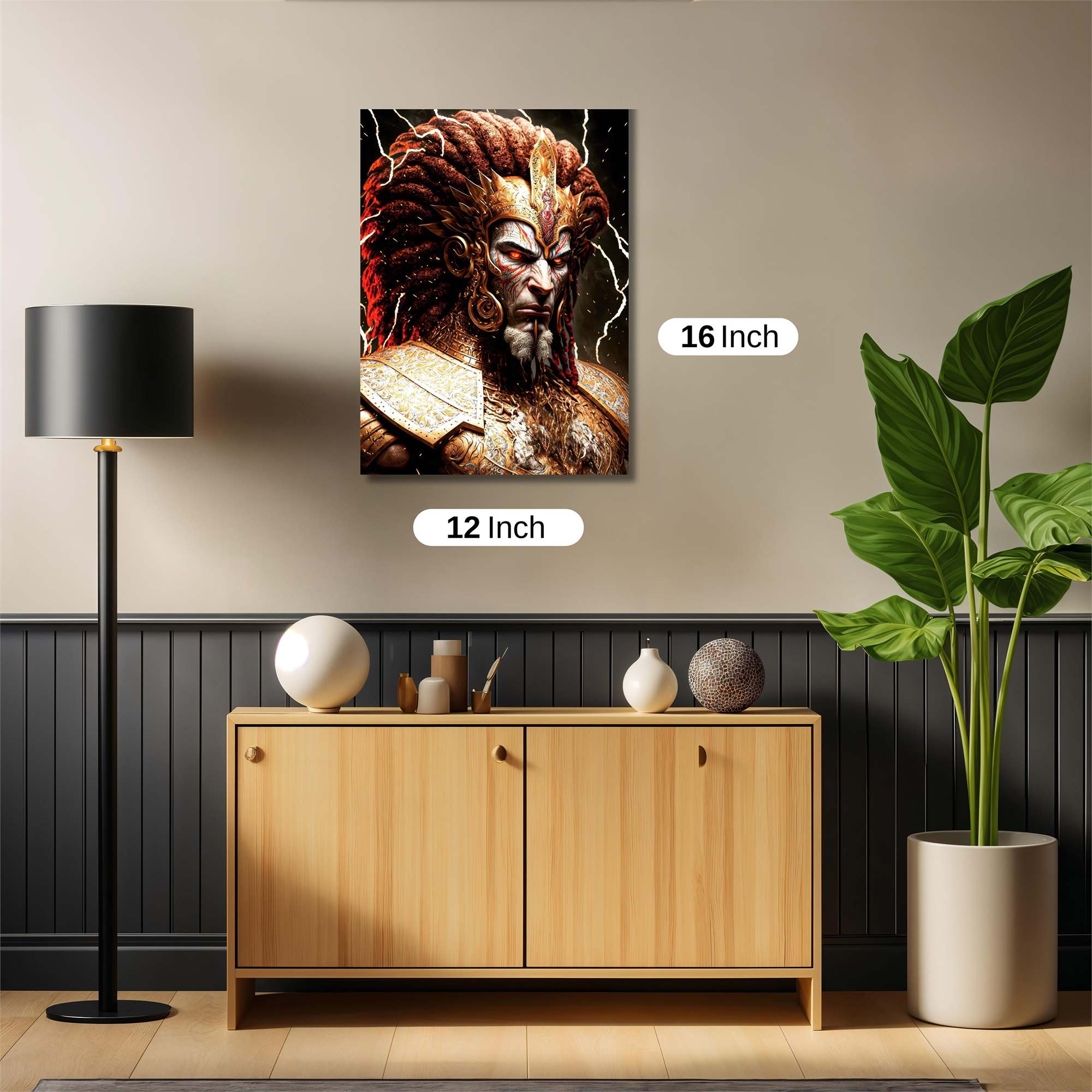 Indra Thunderous Safe Wall Magnetic / M