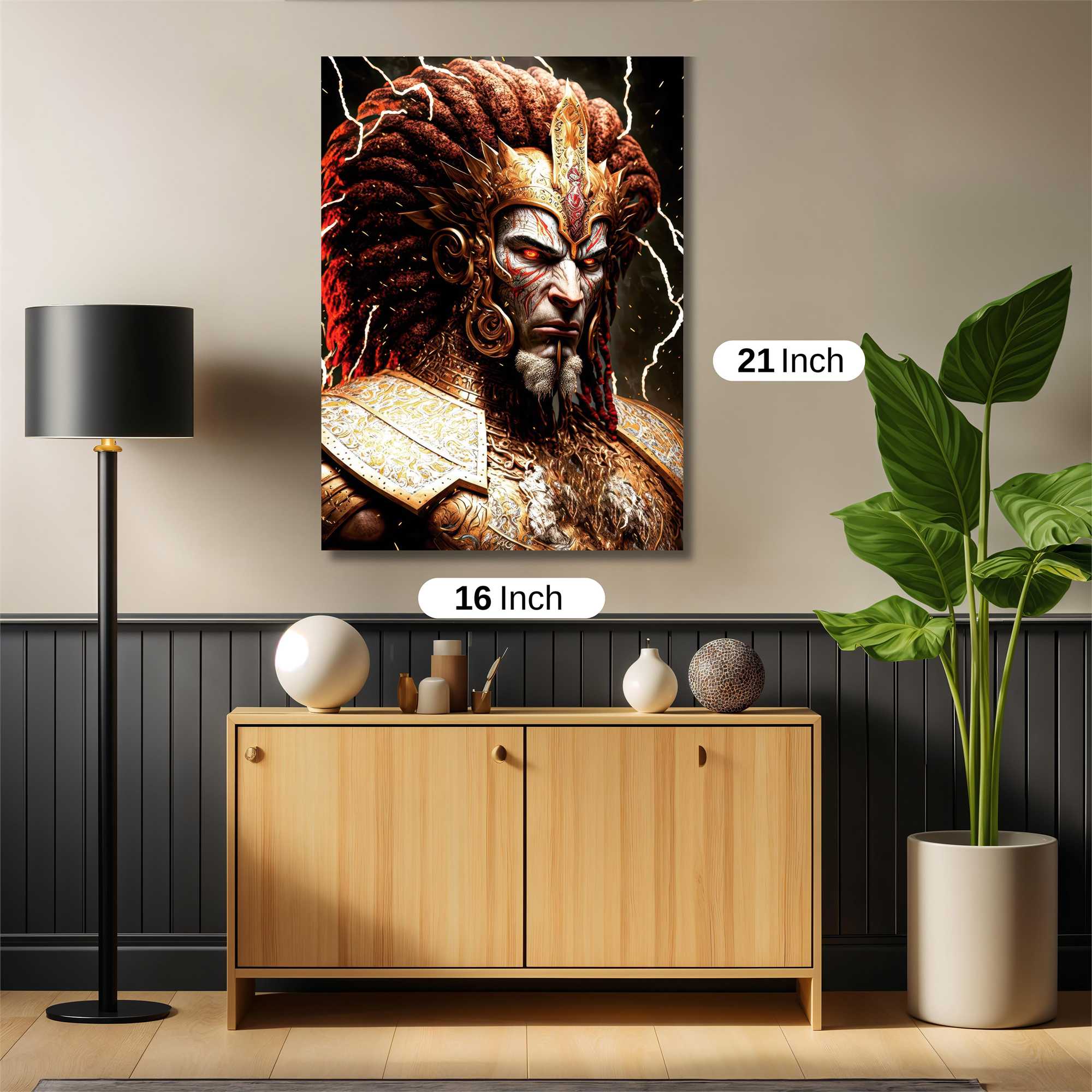 Indra Thunderous Safe Wall Magnetic / M