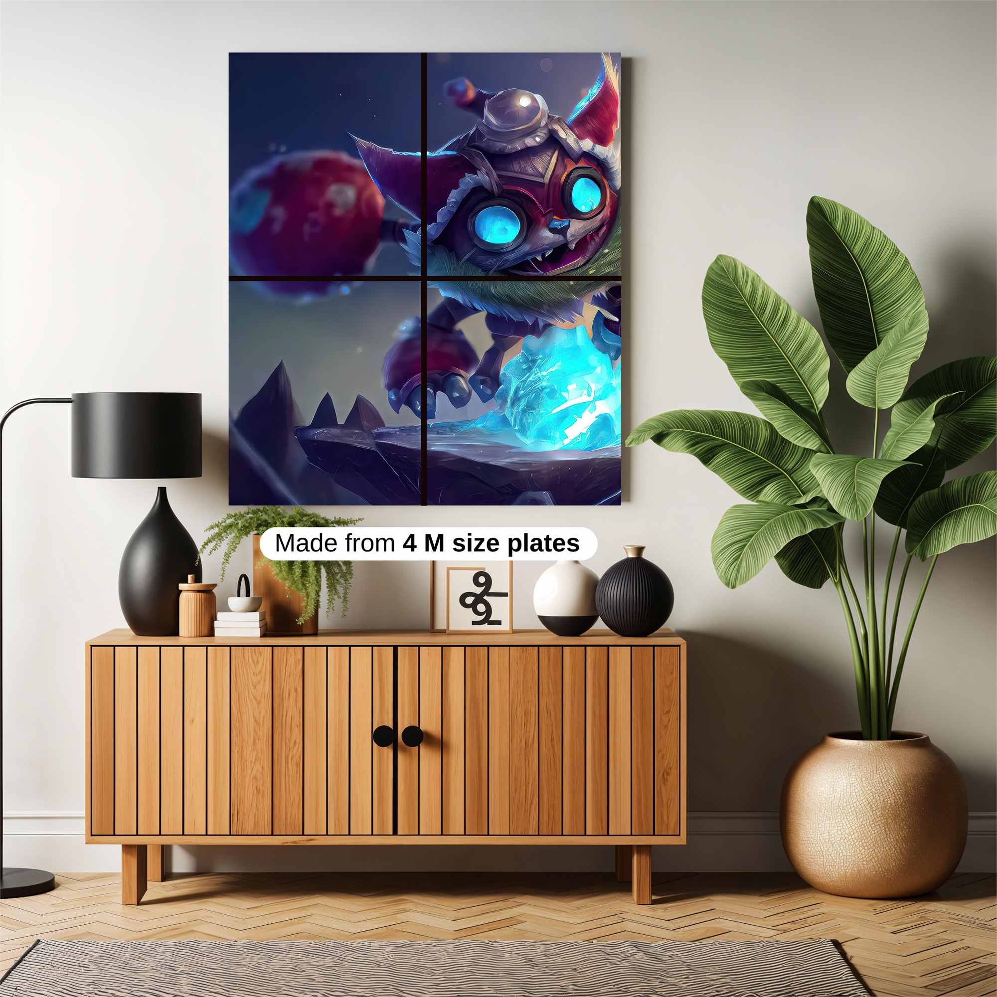 Ziggs Frosty Safe Wall Magnetic / M