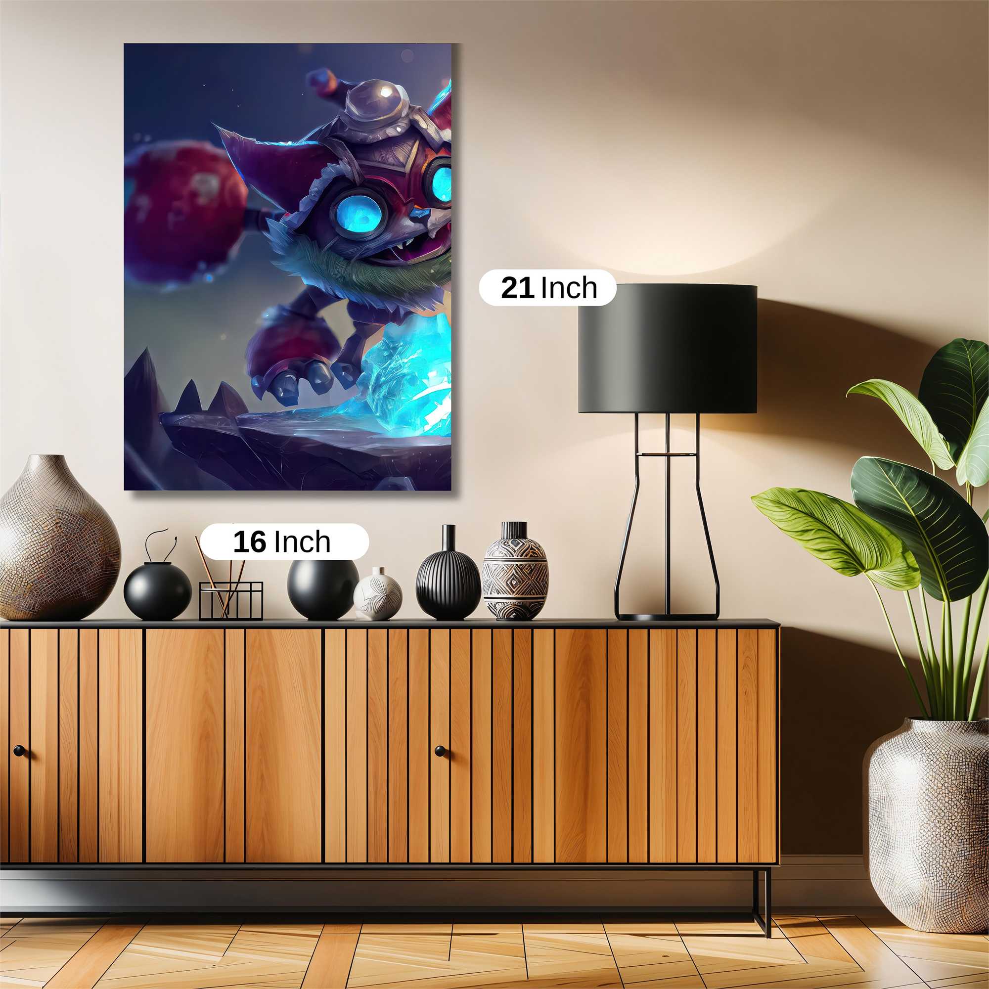 Ziggs Frosty Safe Wall Magnetic / M
