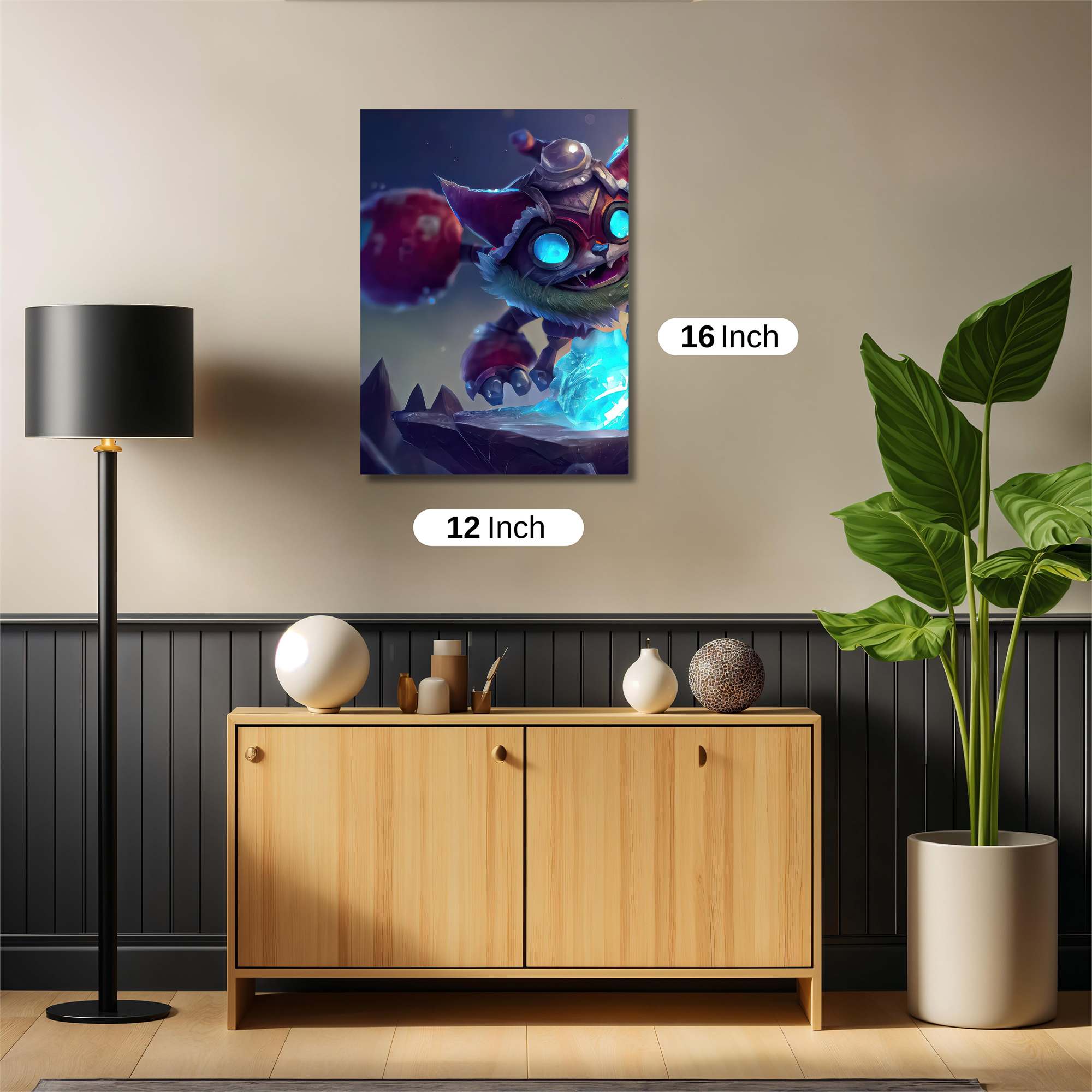 Ziggs Frosty Safe Wall Magnetic / M