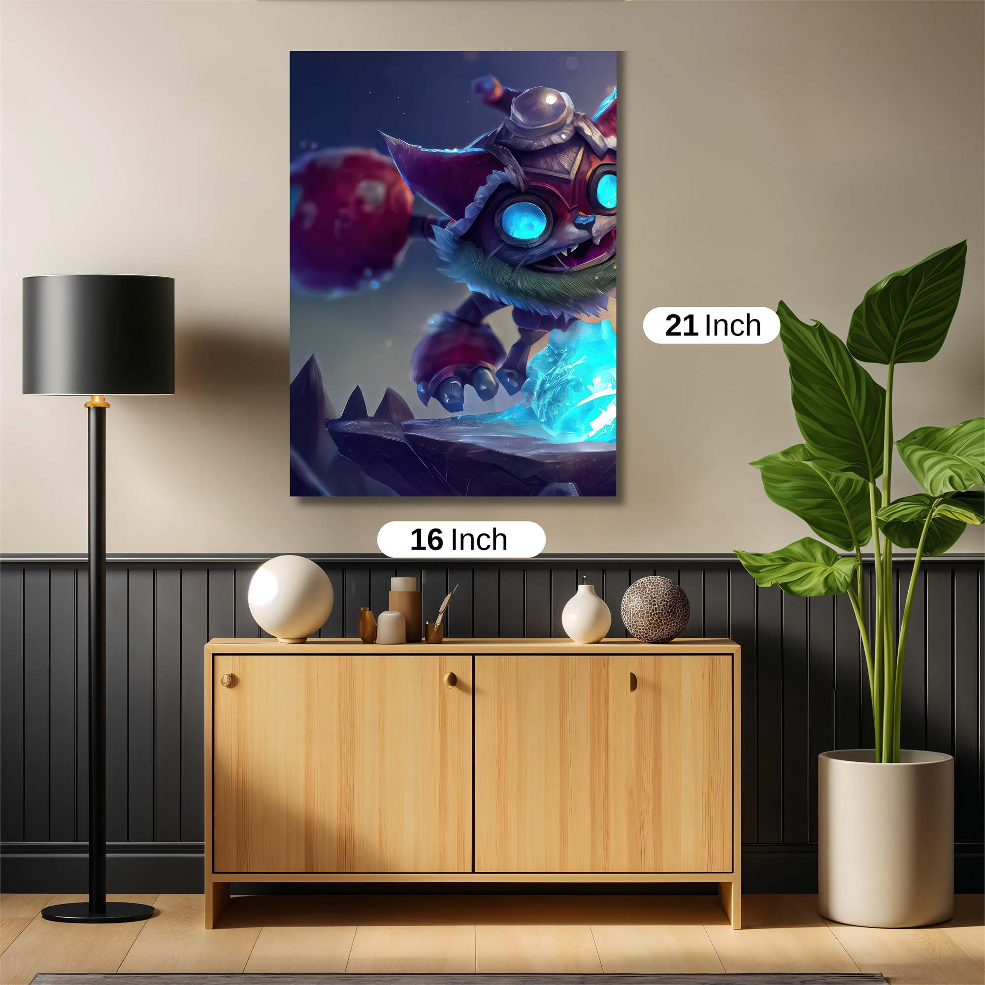 Ziggs Frosty Safe Wall Magnetic / M