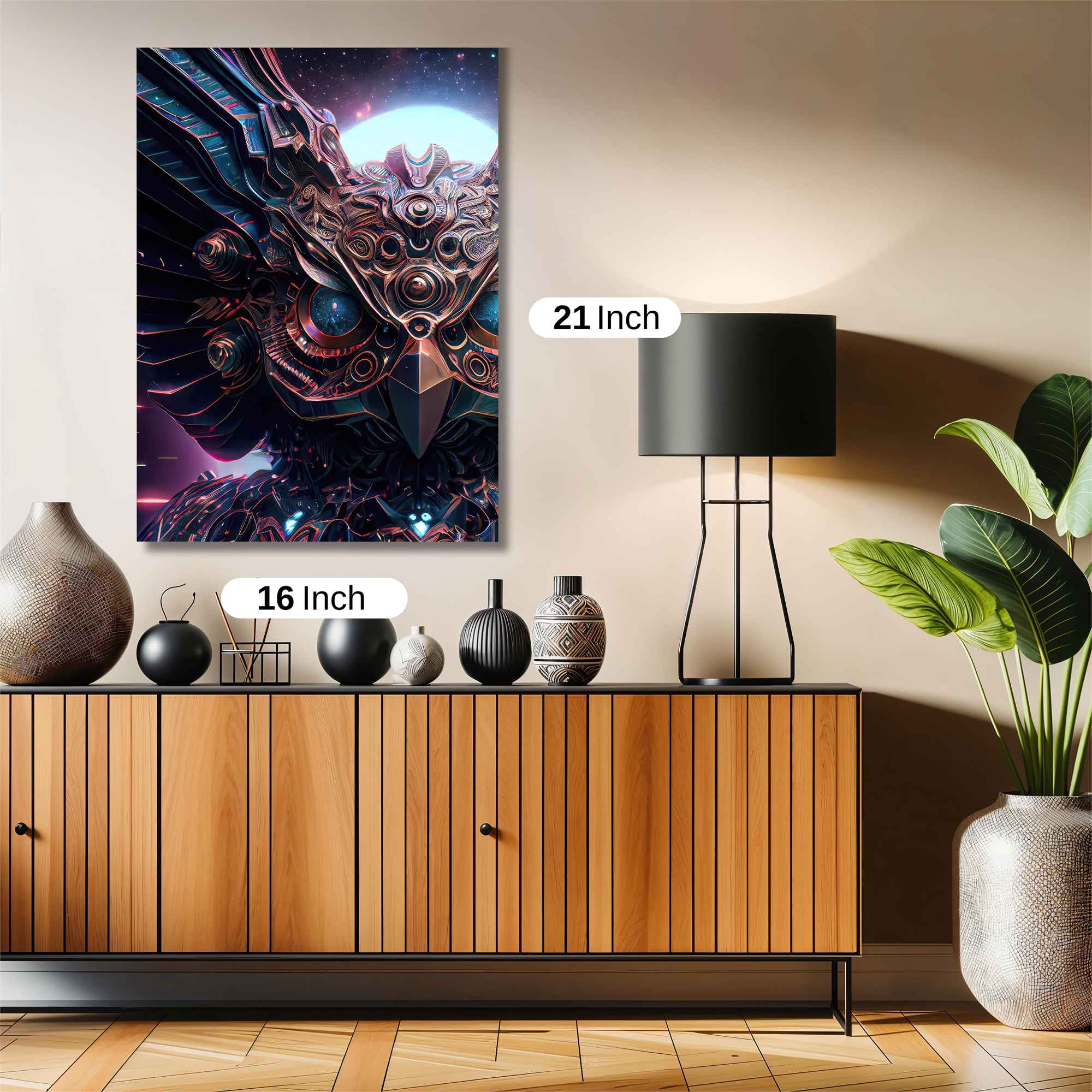 Owl Cosmic Safe Wall Magnetic / M