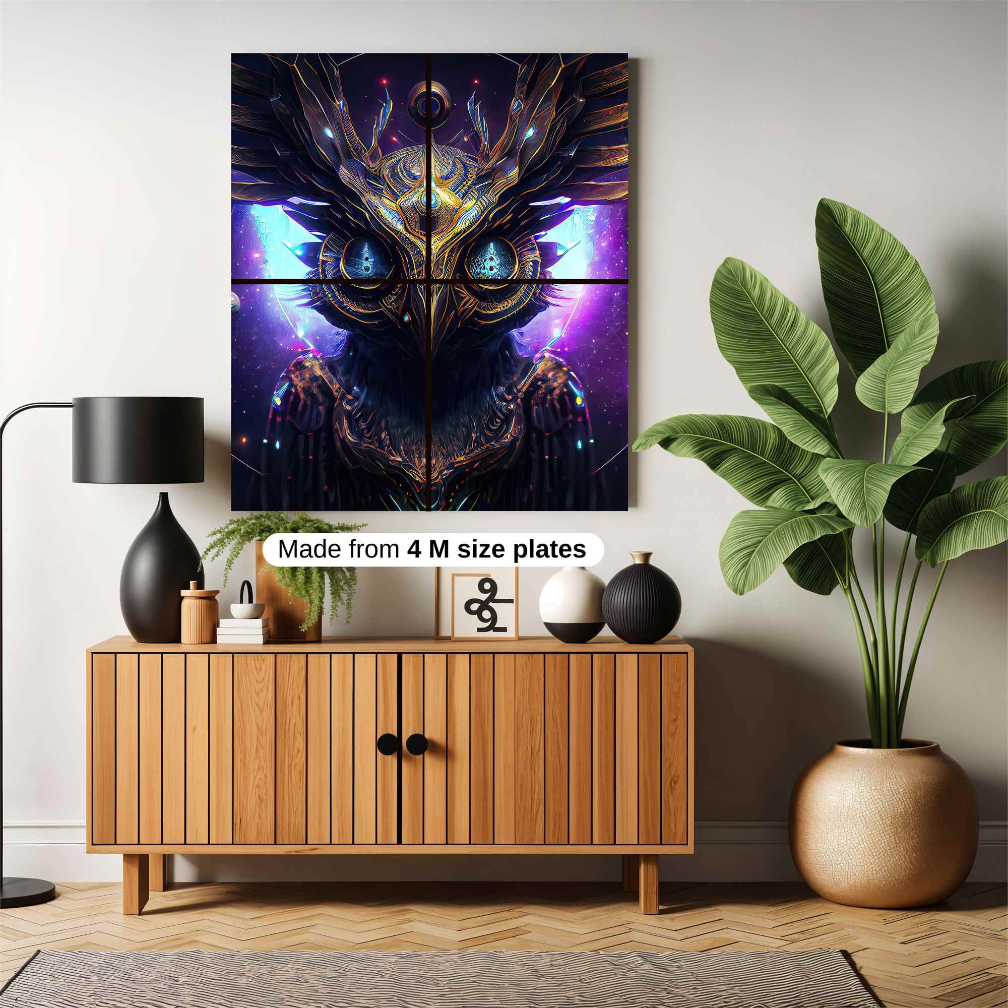 Cosmic Owl Safe Wall Magnetic / M