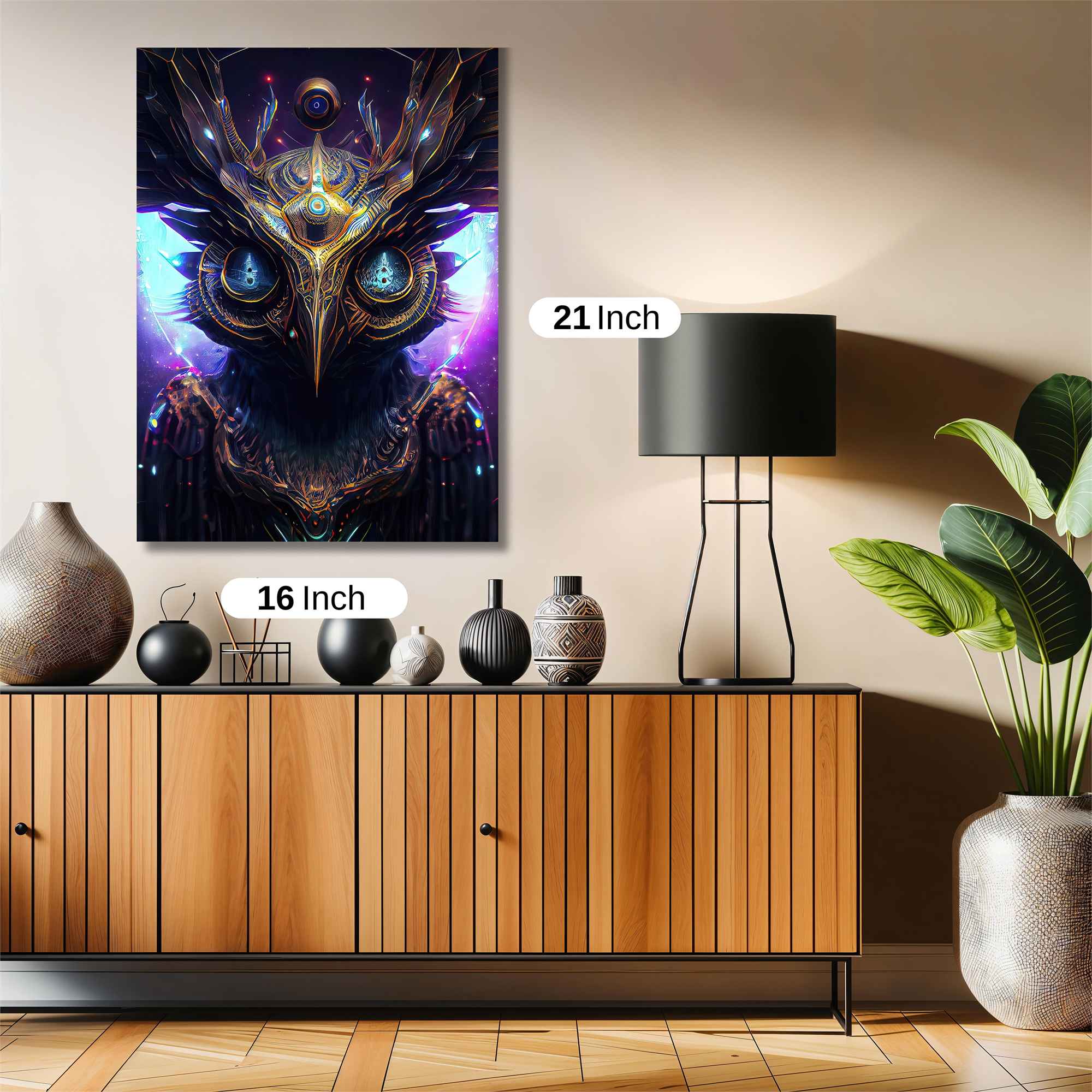 Cosmic Owl Safe Wall Magnetic / M