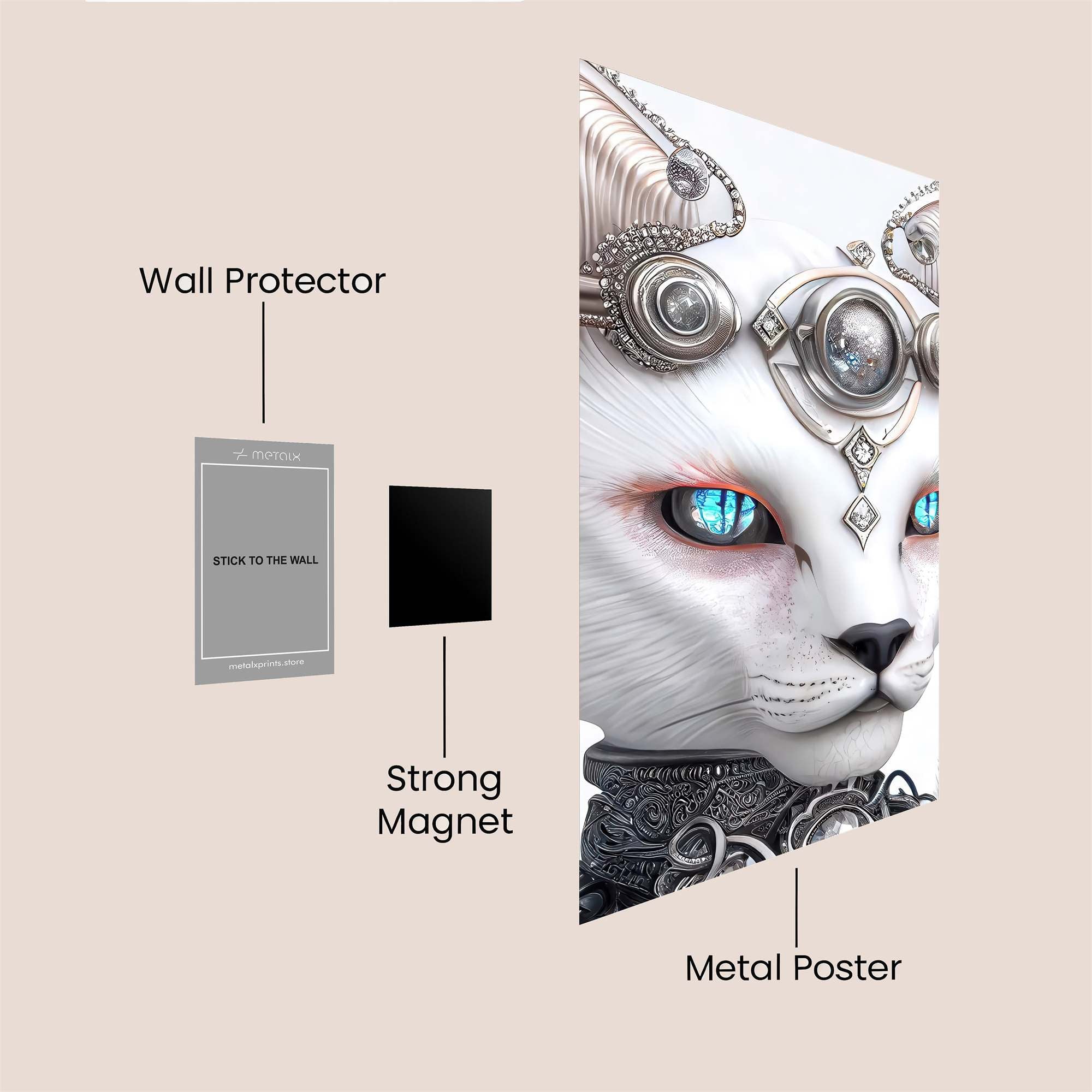 Empress Enigma Safe Wall Magnetic / M