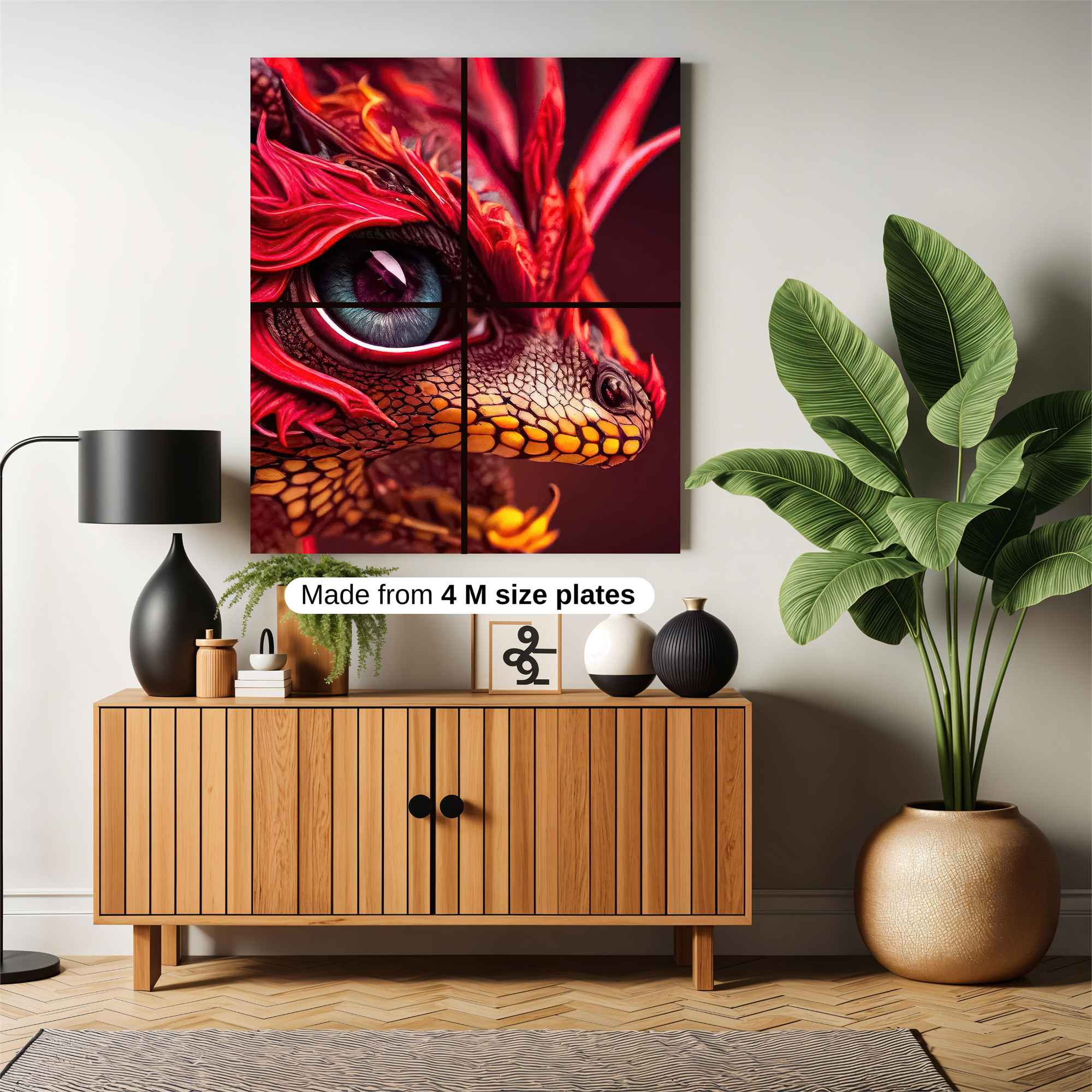 Dragon Enigma Safe Wall Magnetic / M