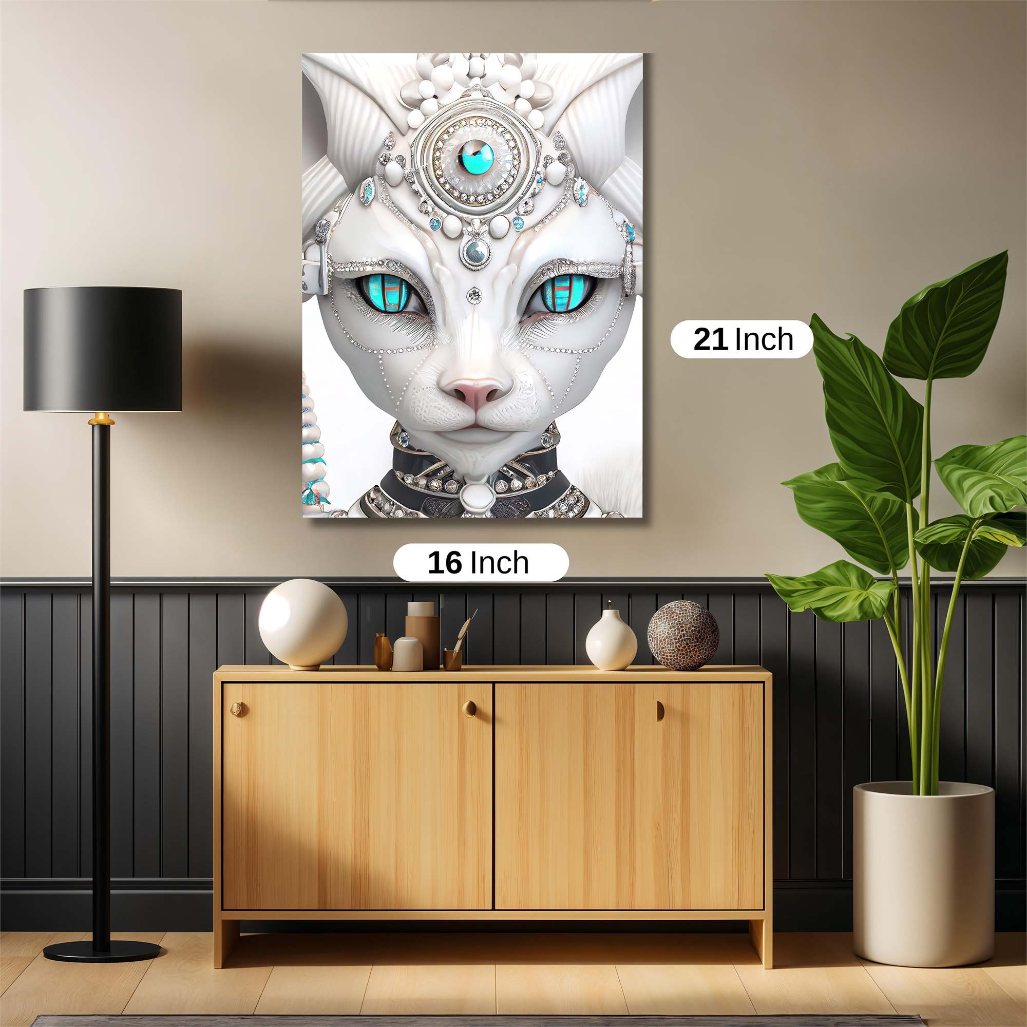 Bastet Enigma Safe Wall Magnetic / M