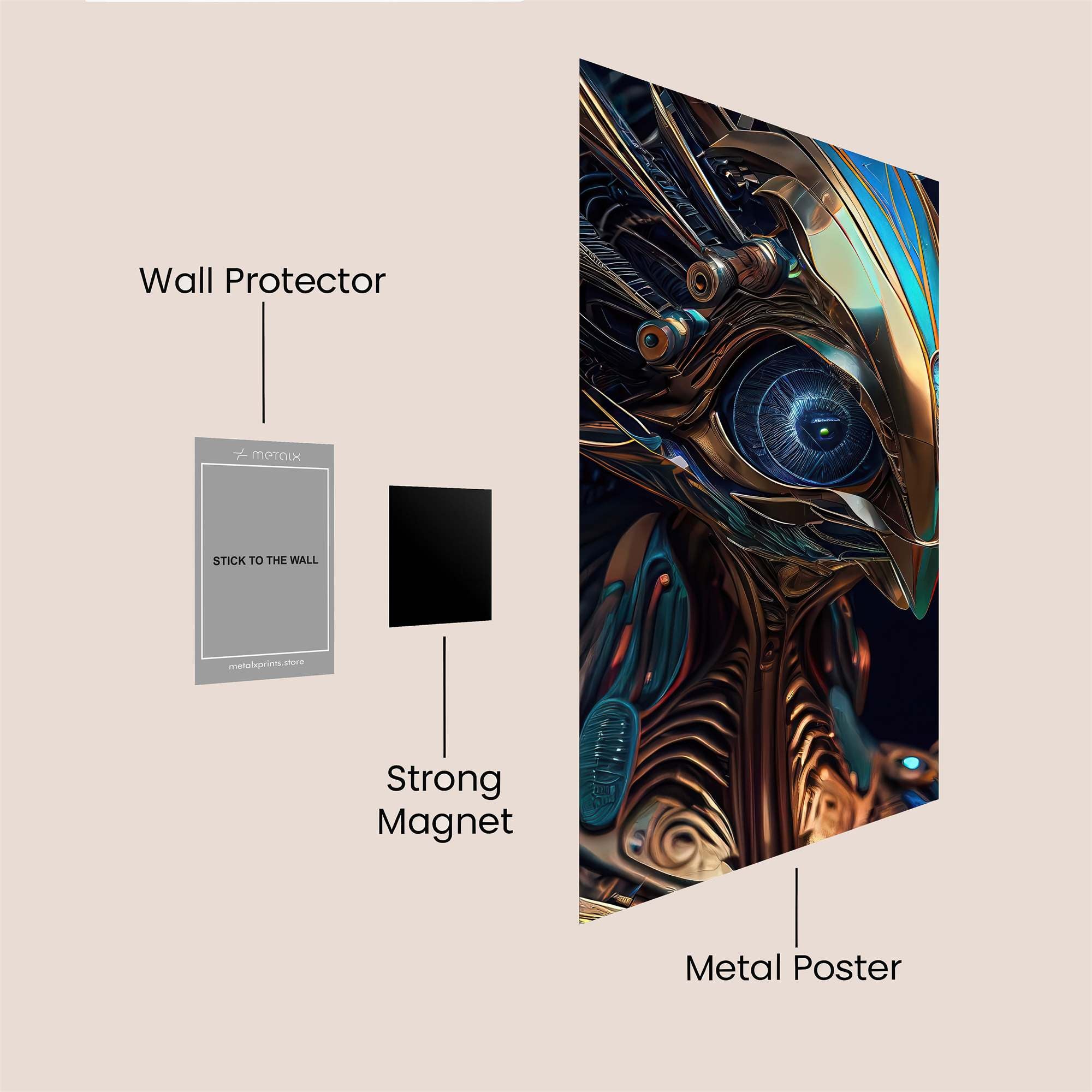 Aeon Enigma Safe Wall Magnetic / M