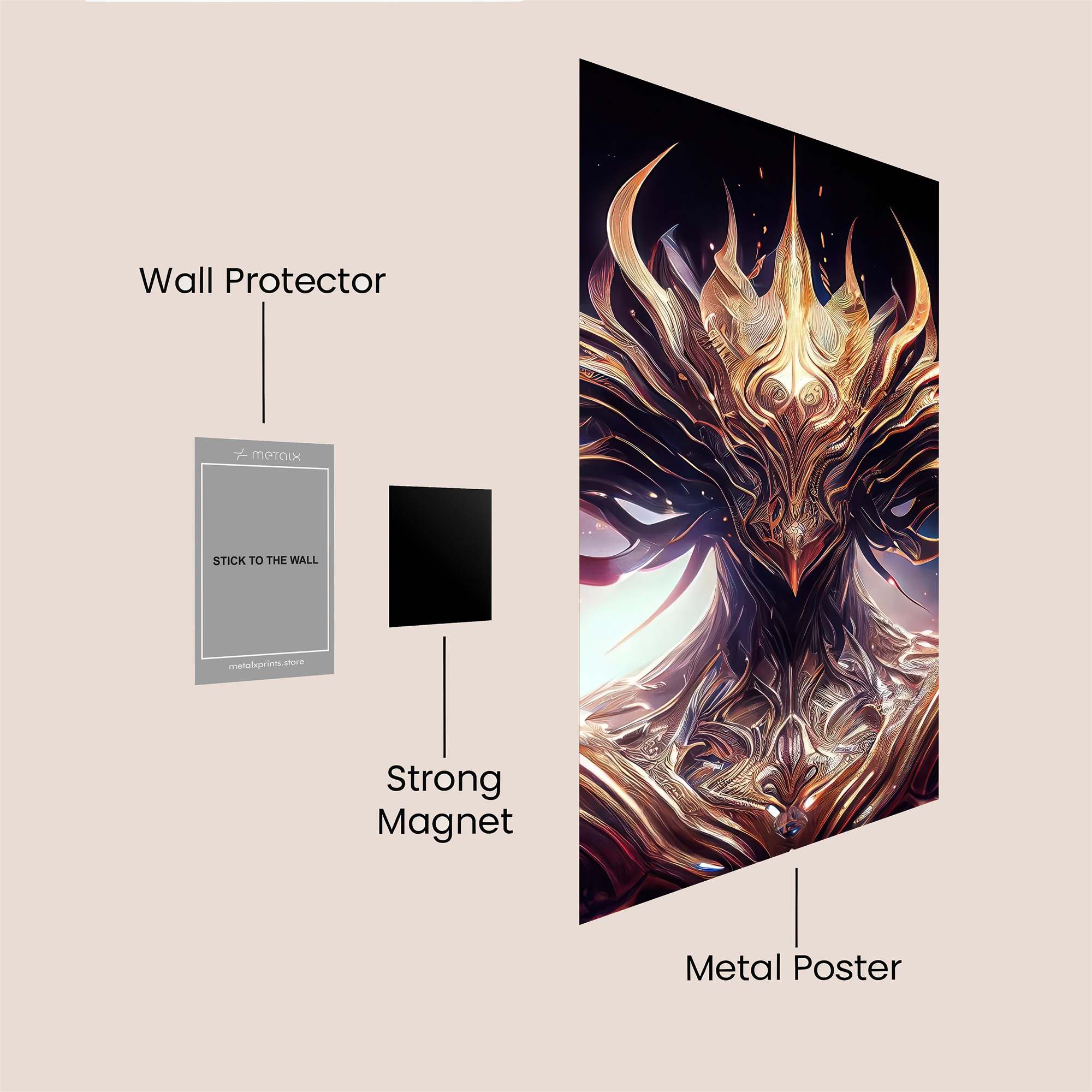 Eldritch Majesty Safe Wall Magnetic / M