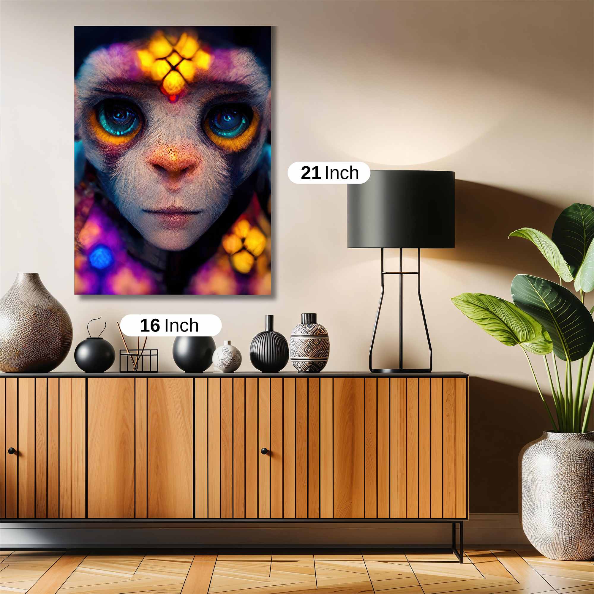 Monkey Radiant Safe Wall Magnetic / M