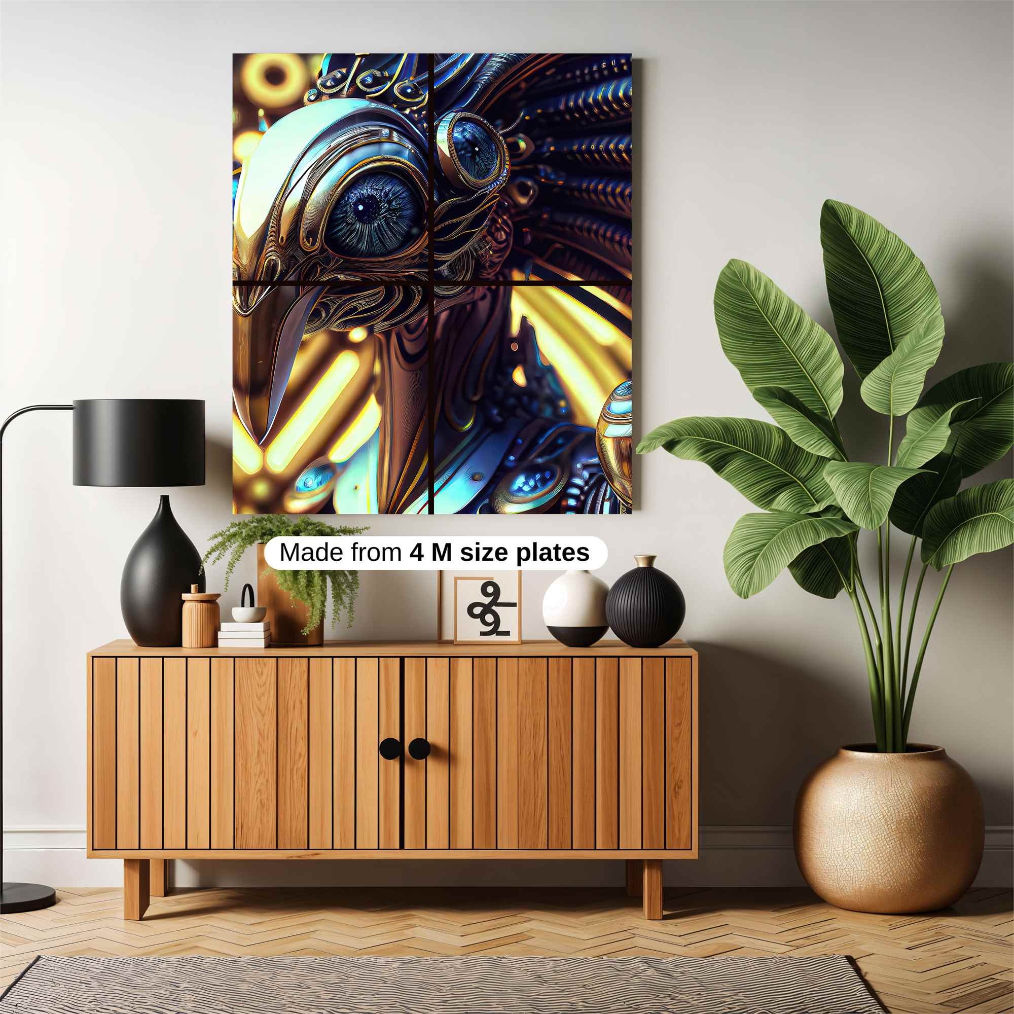 Mechanical Majesty Safe Wall Magnetic / M